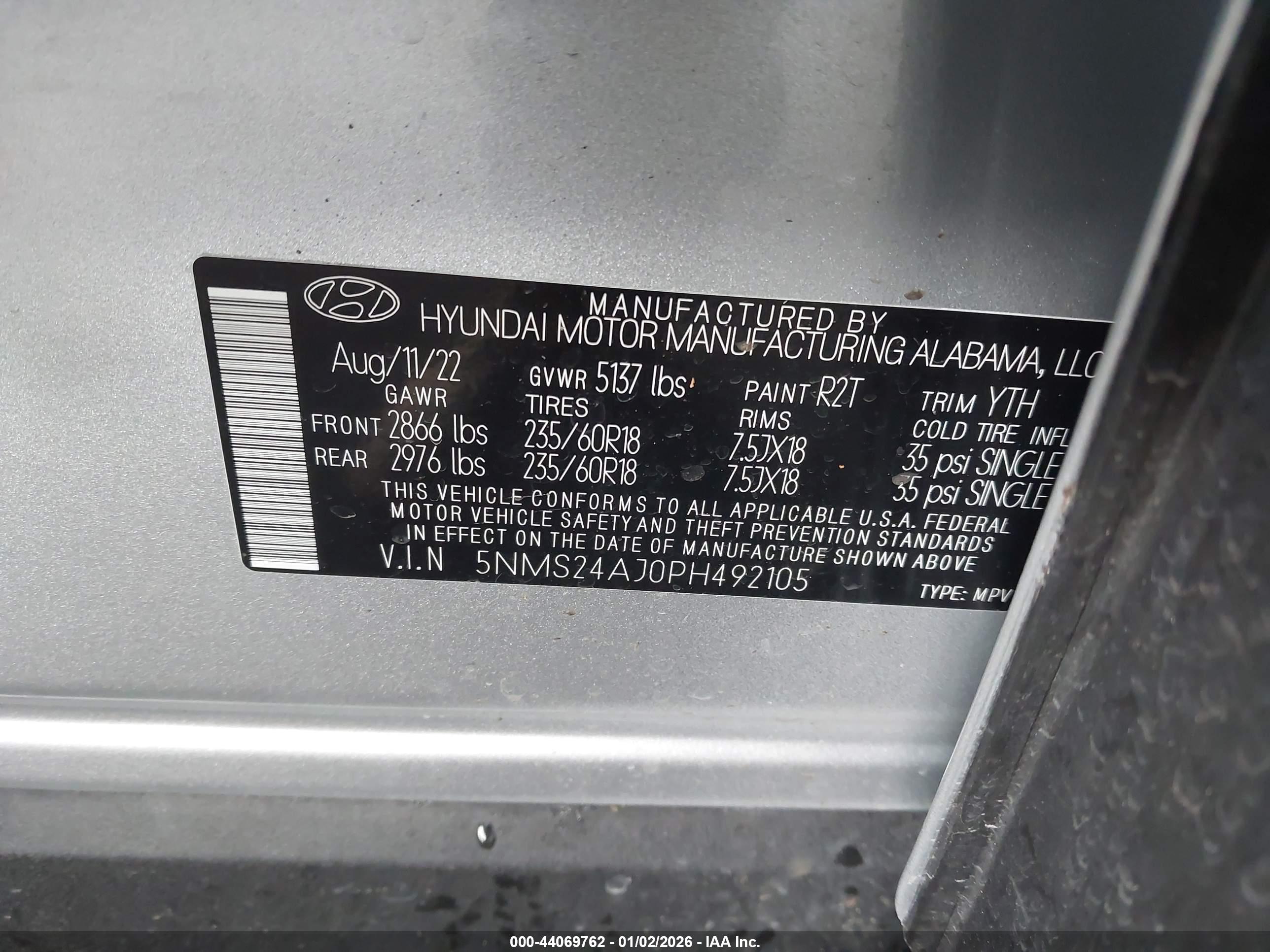 HYUNDAI SANTA image 9