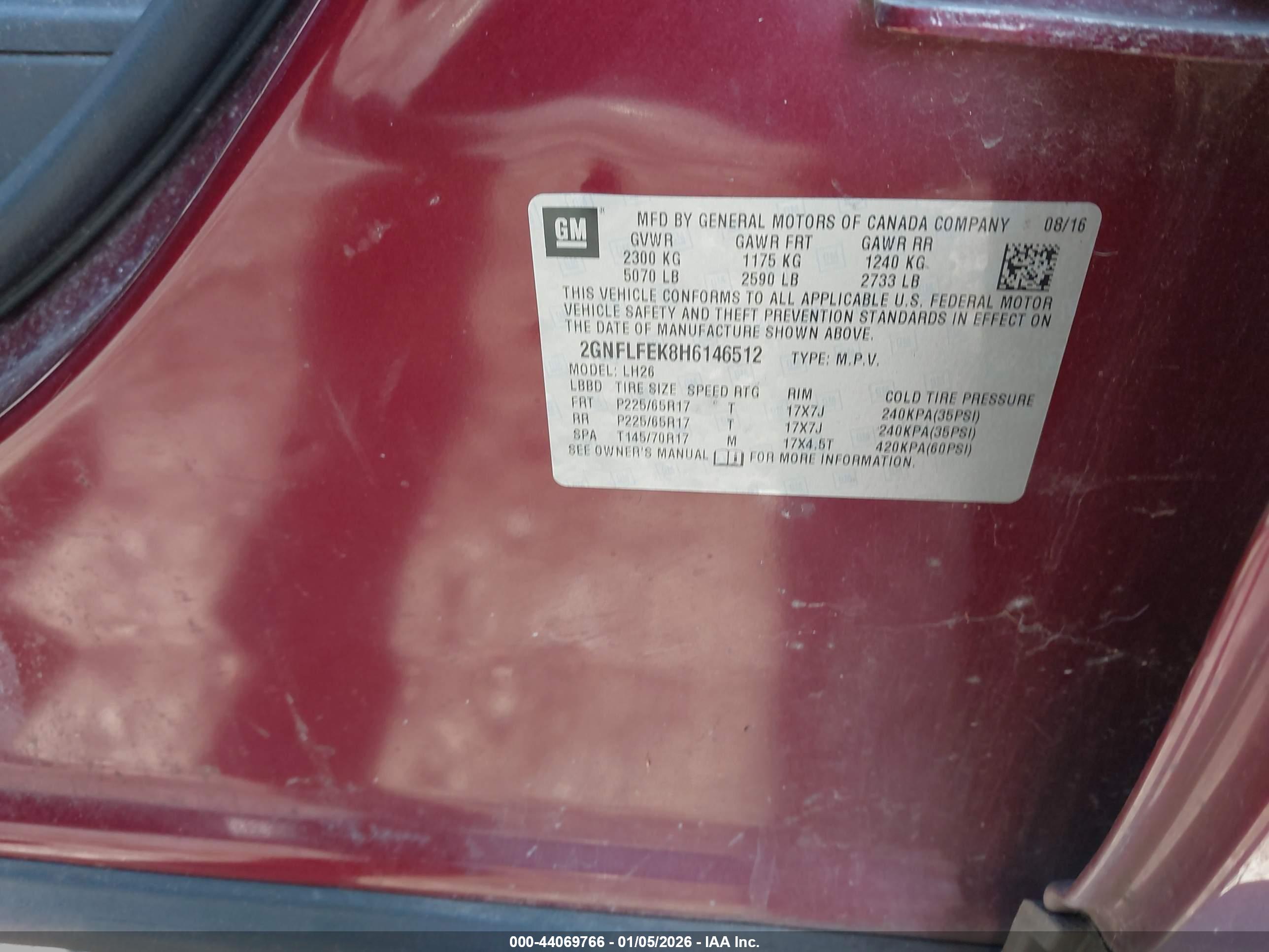 CHEVROLET EQUINOX image 9