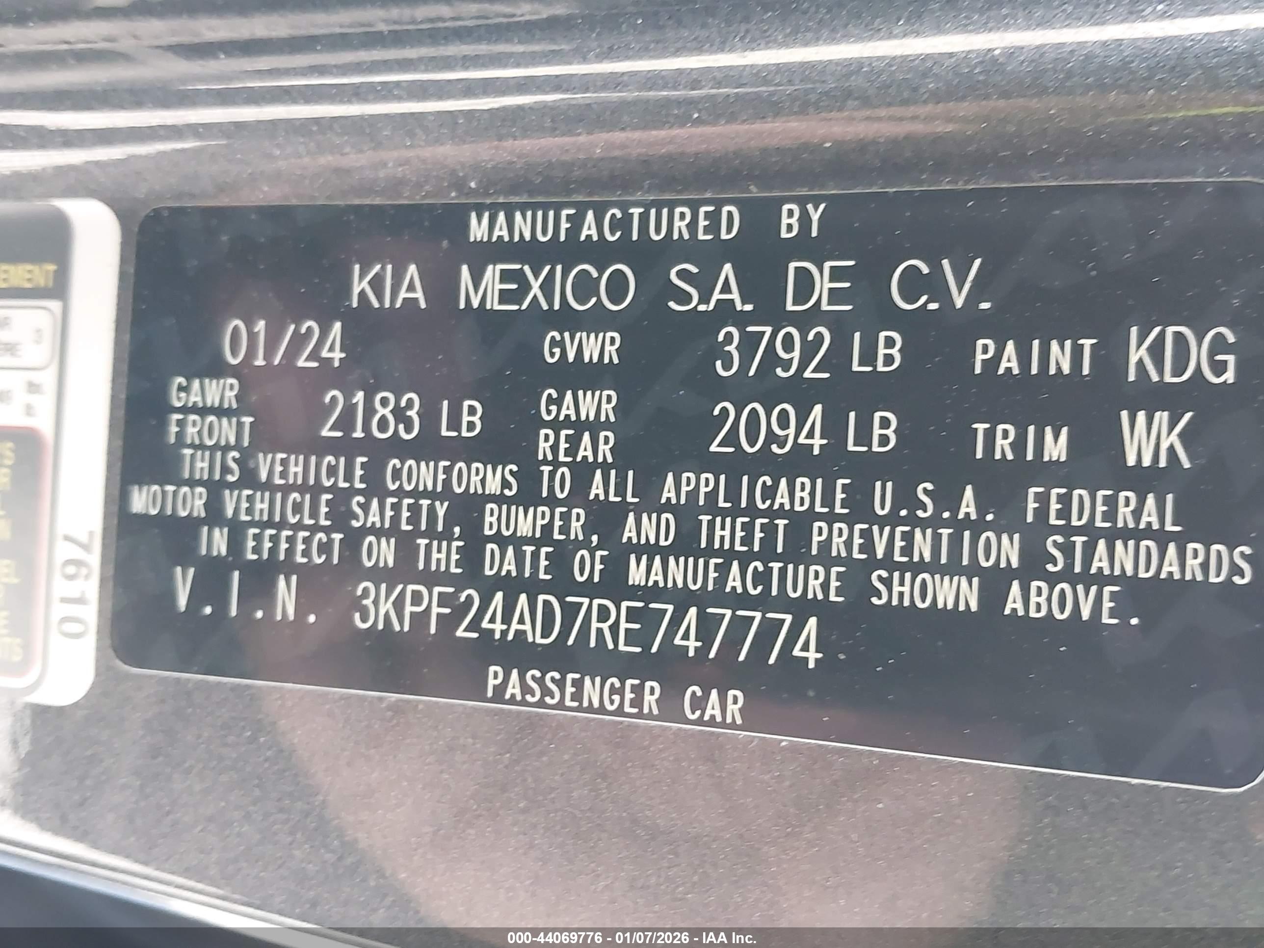 KIA FORTE image 9