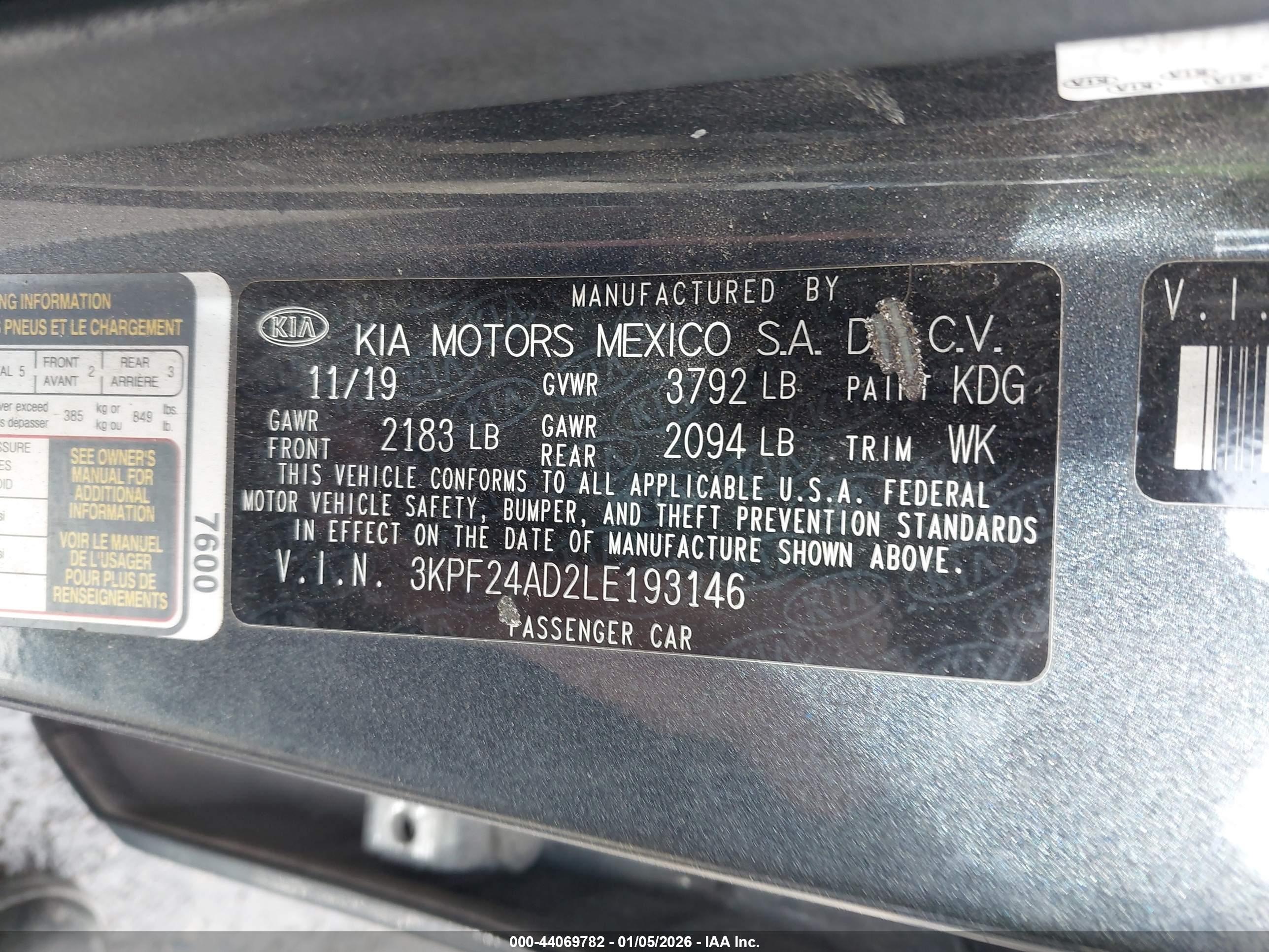 KIA FORTE image 9