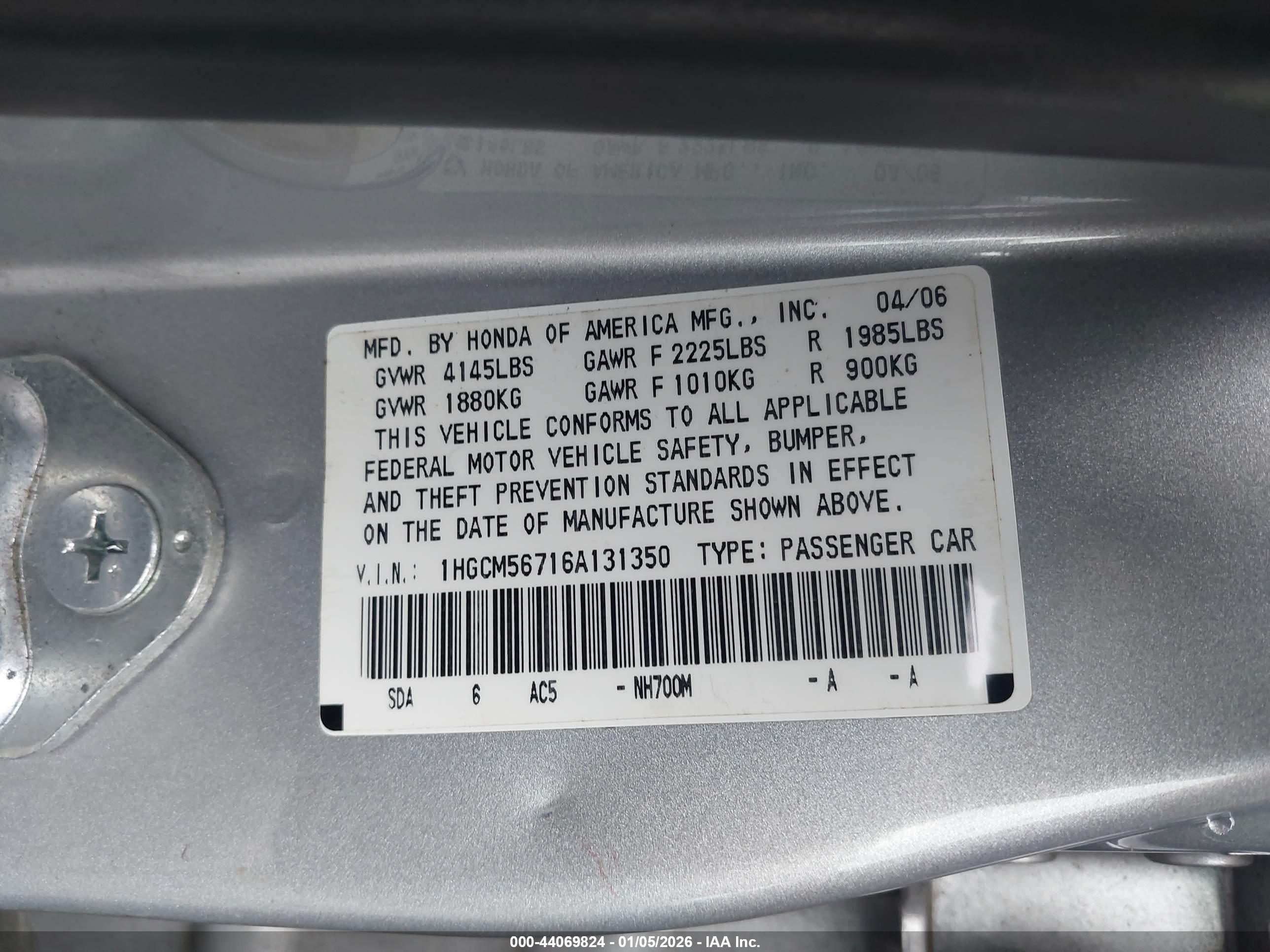HONDA ACCORD image 9
