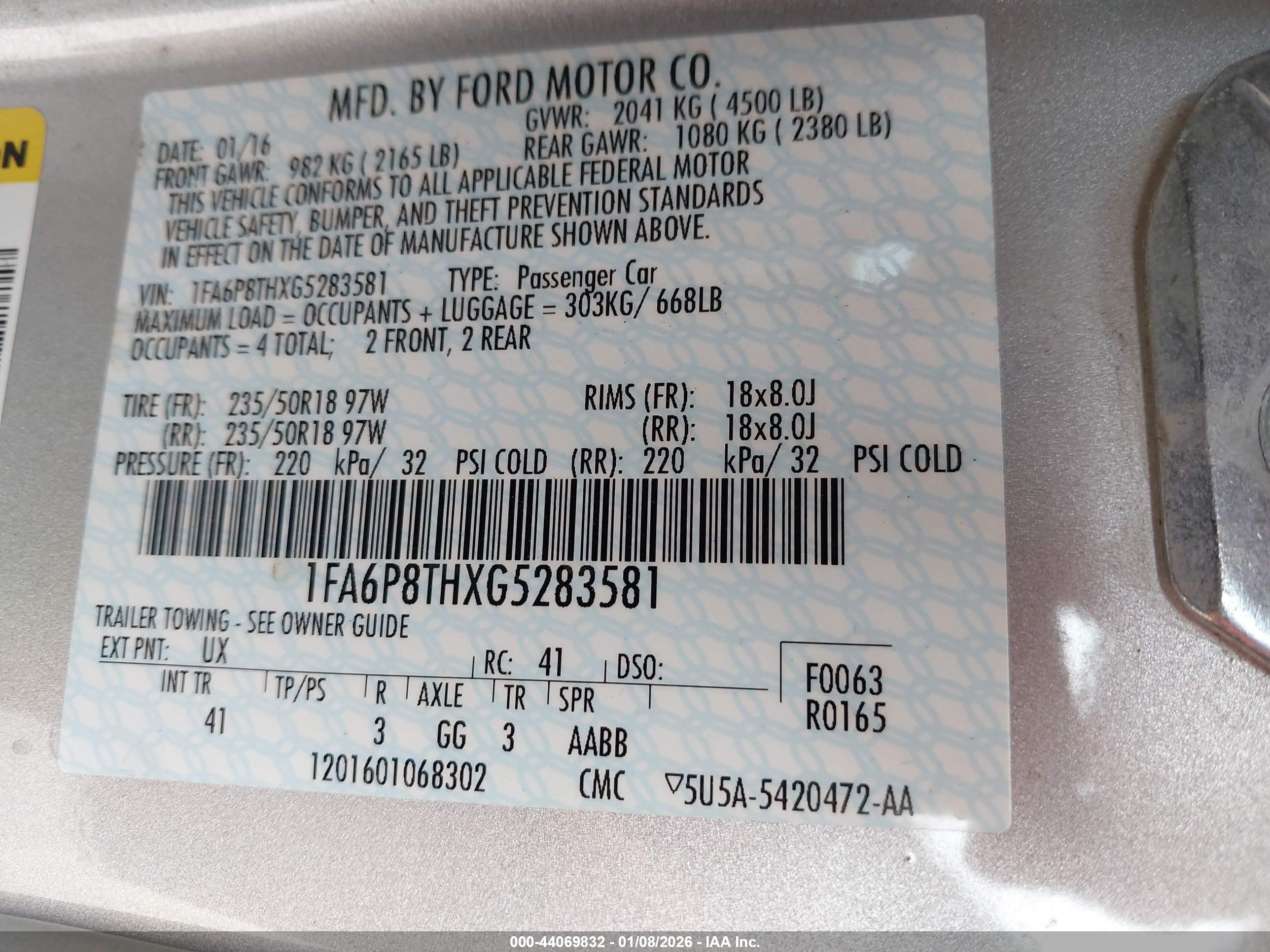 FORD MUSTANG image 9