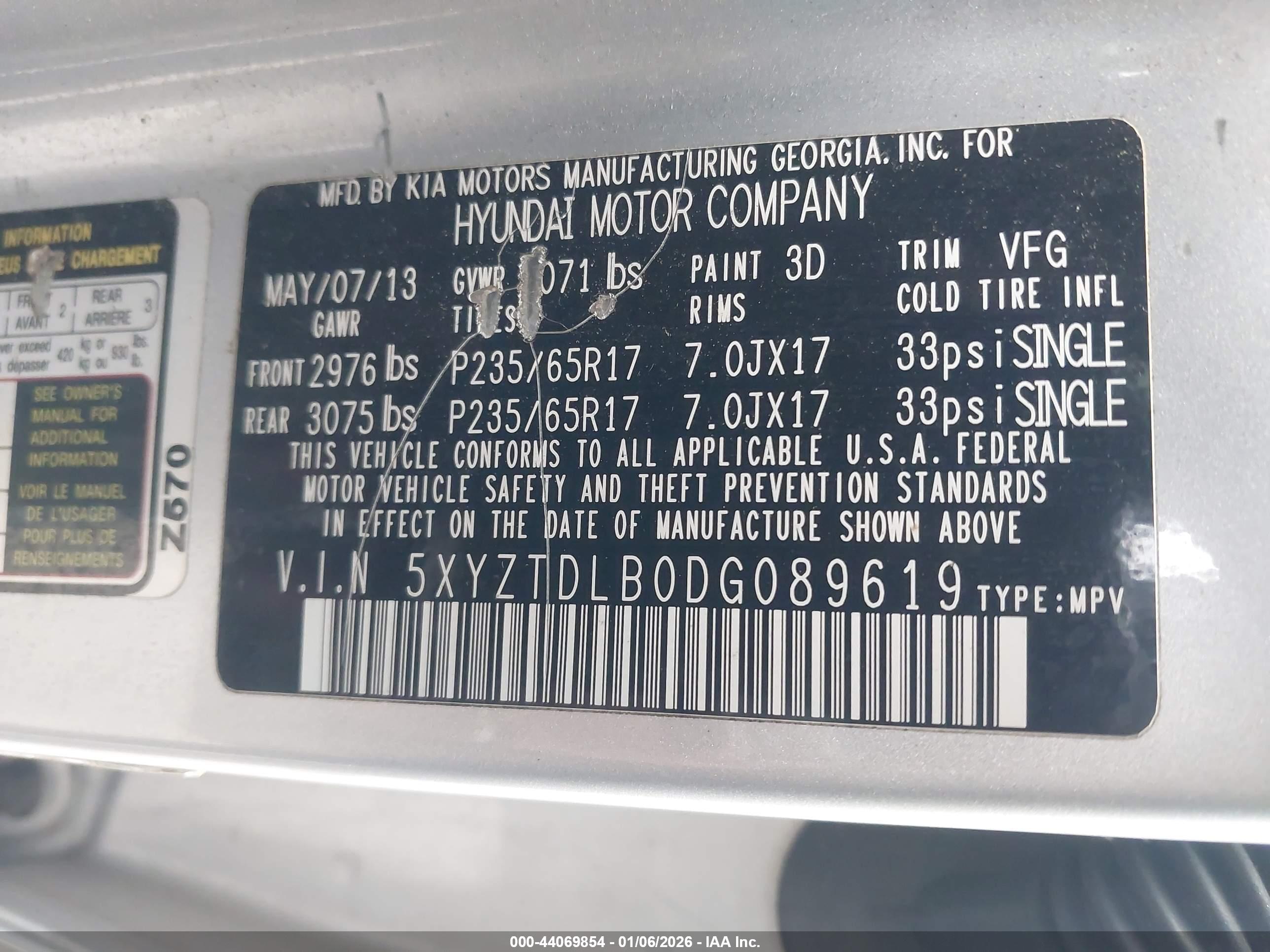 HYUNDAI SANTA image 9