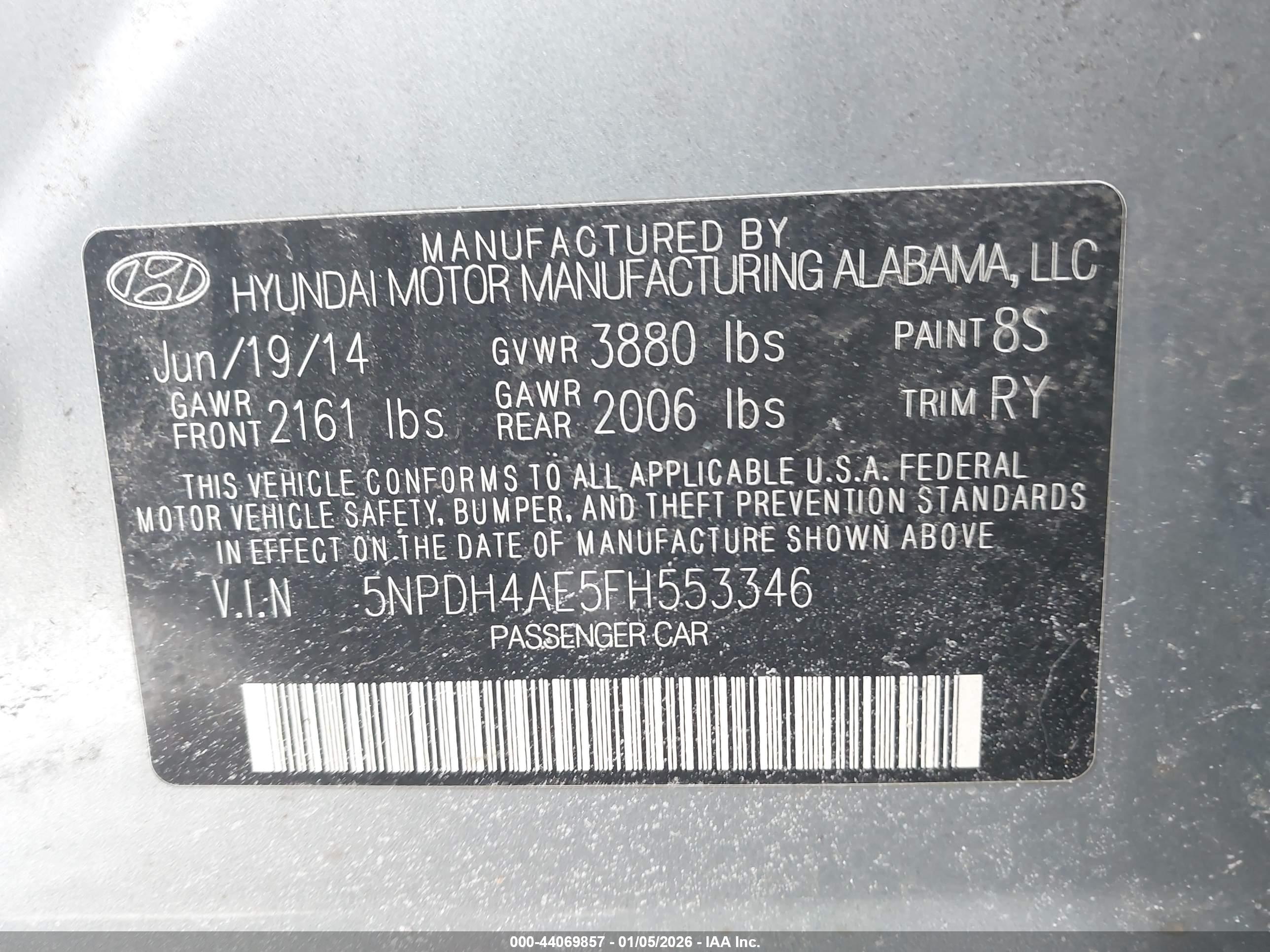 HYUNDAI ELANTRA image 9