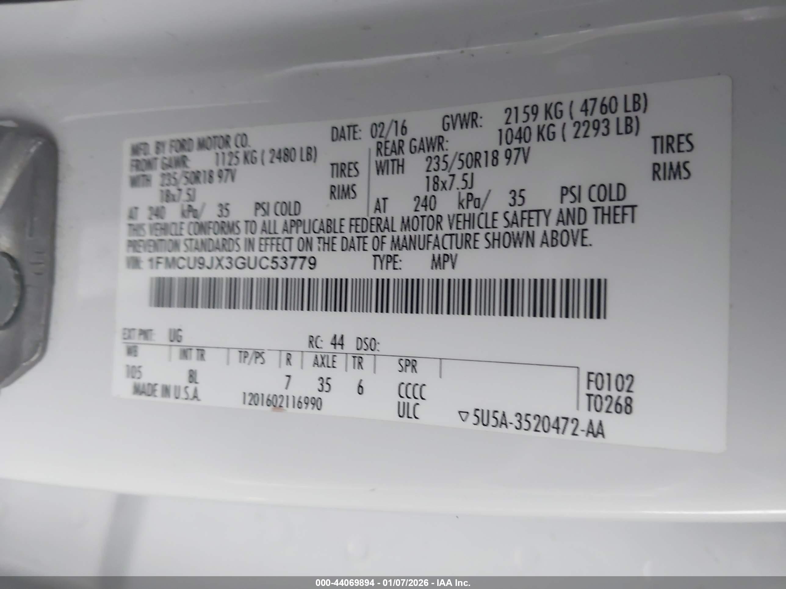 FORD ESCAPE image 9