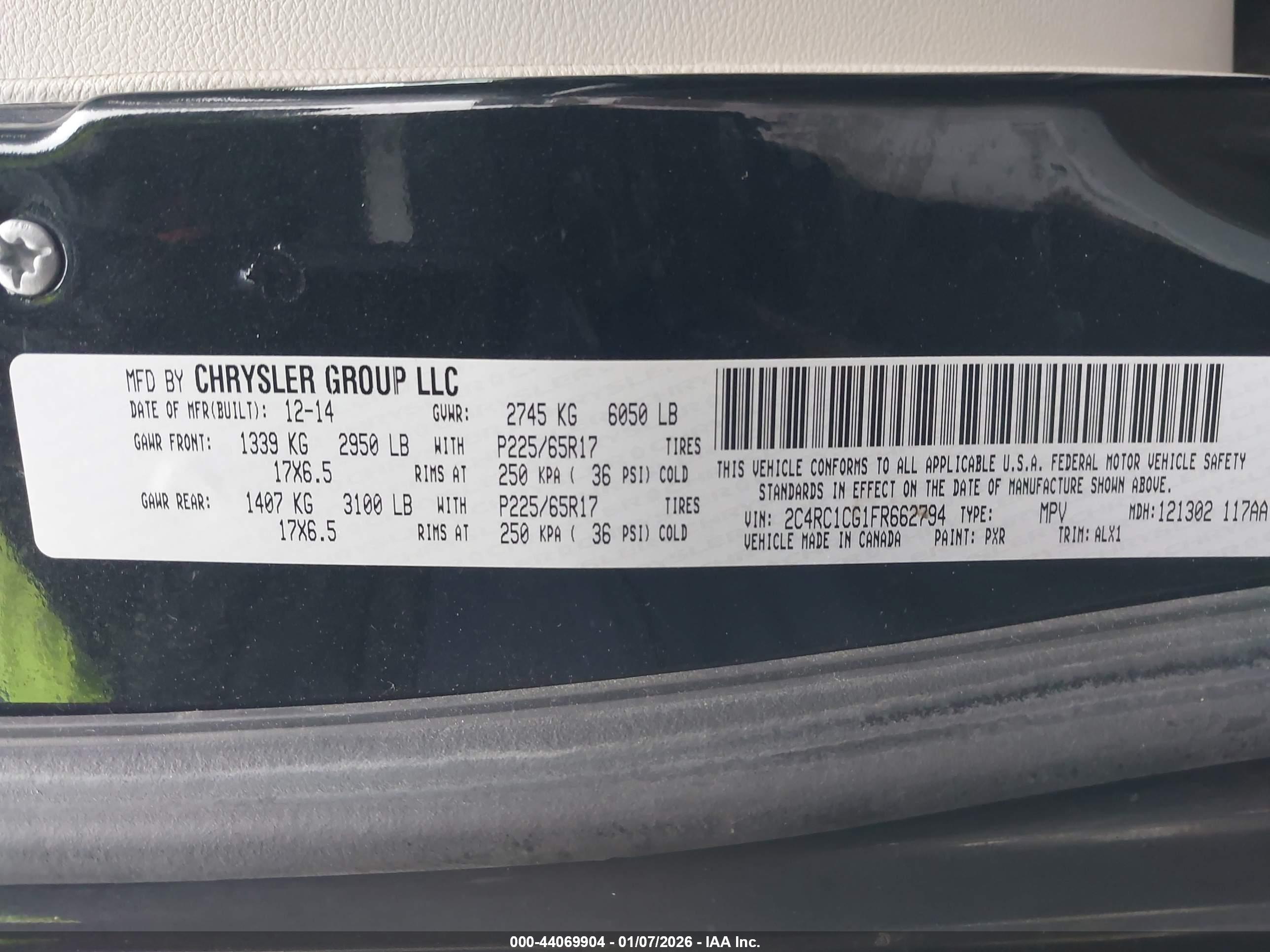 CHRYSLER TOWN image 9