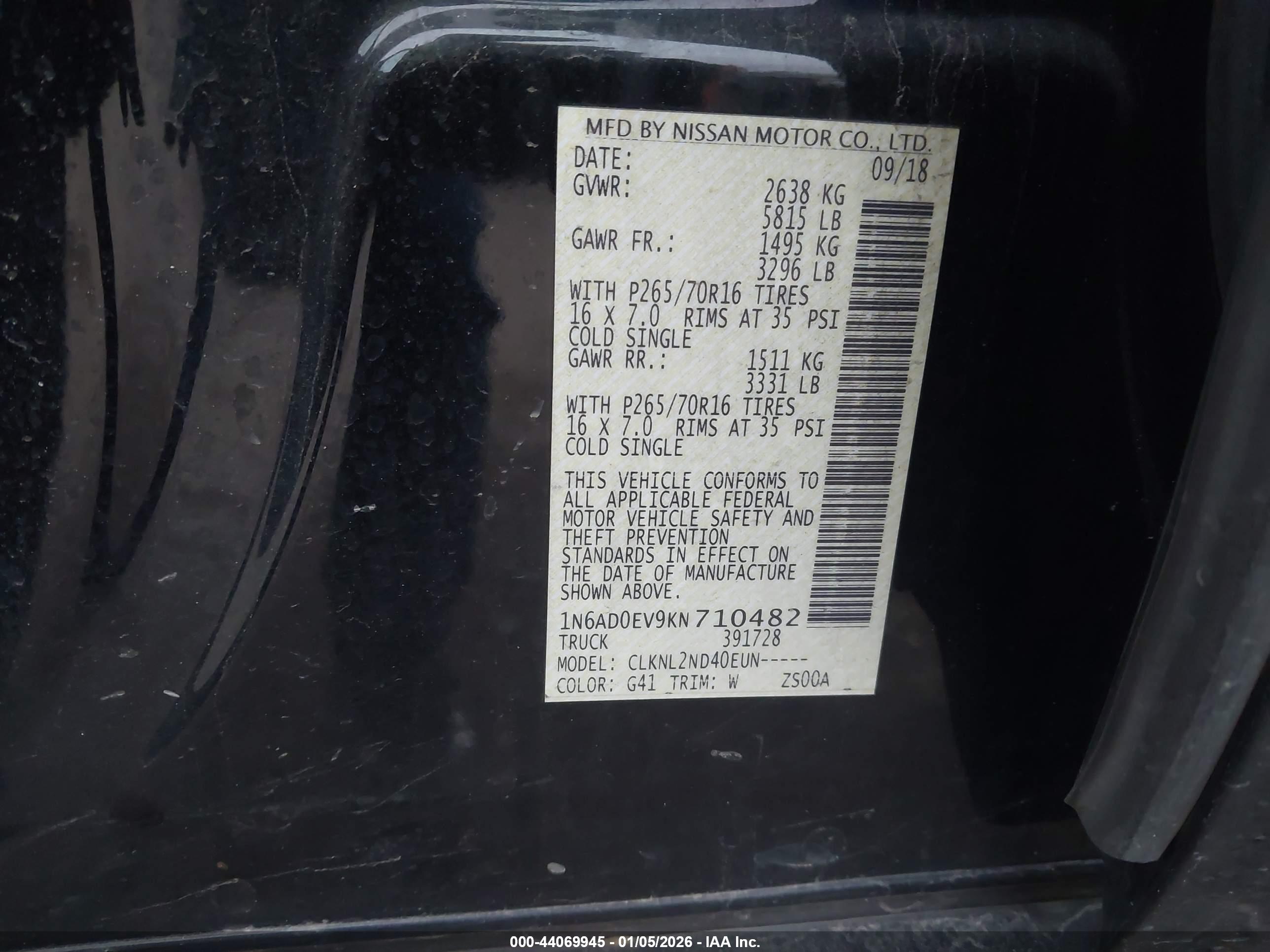 NISSAN FRONTIER image 9