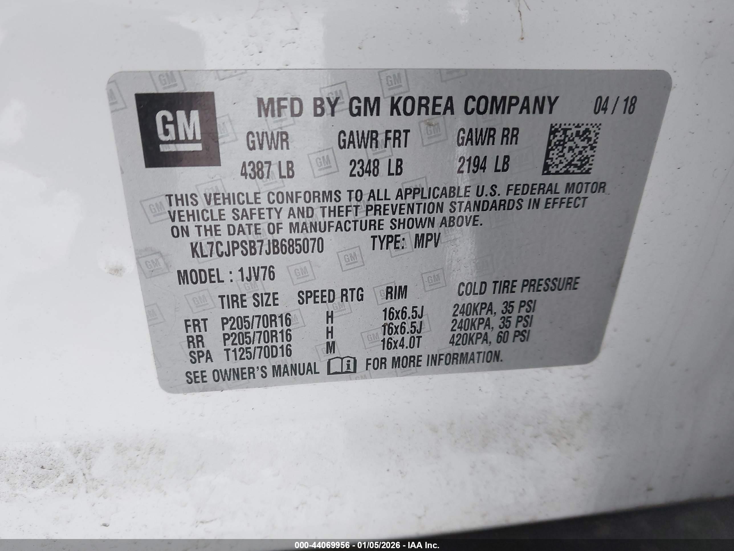 CHEVROLET TRAX image 9