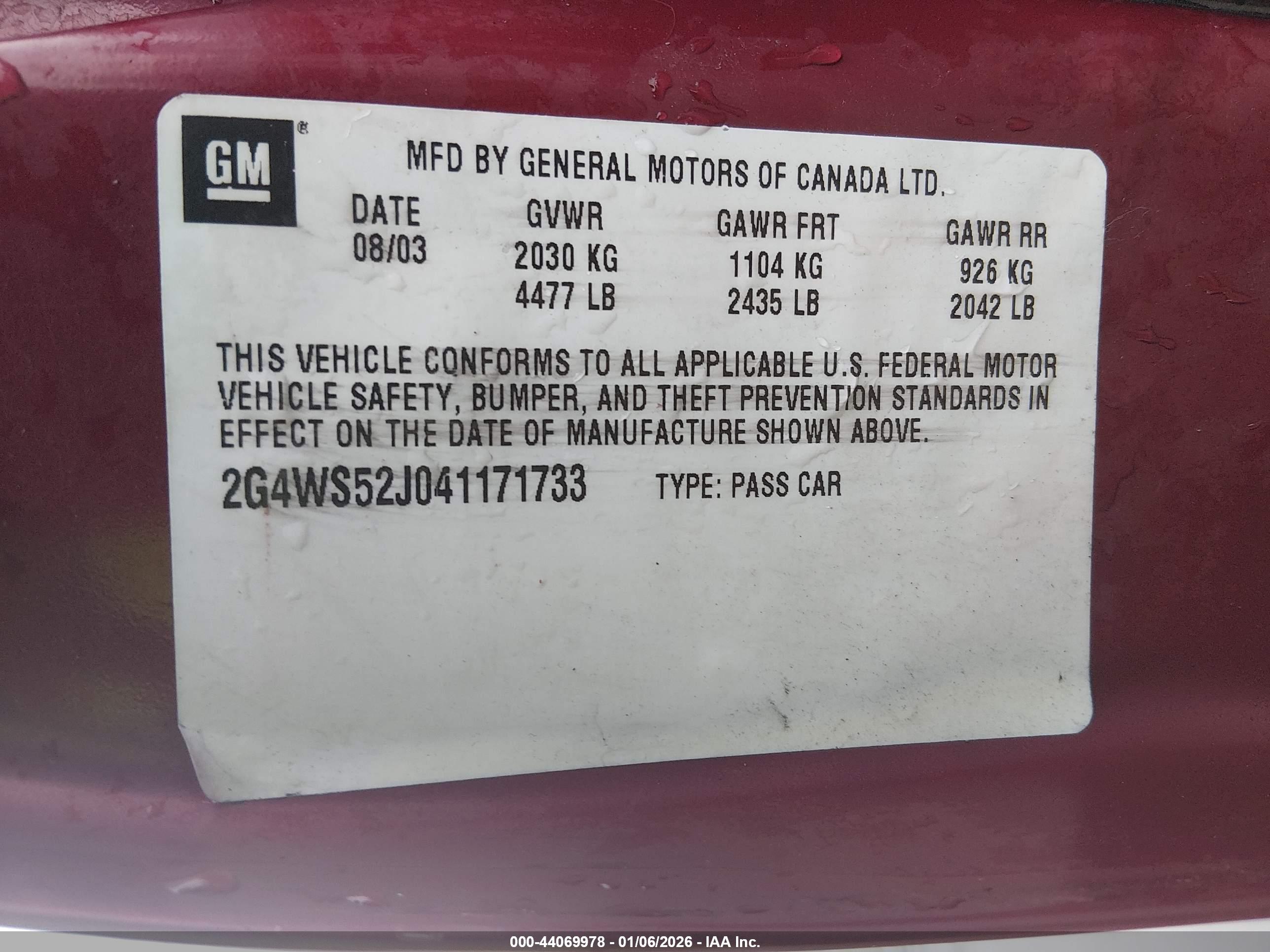 BUICK CENTURY image 9