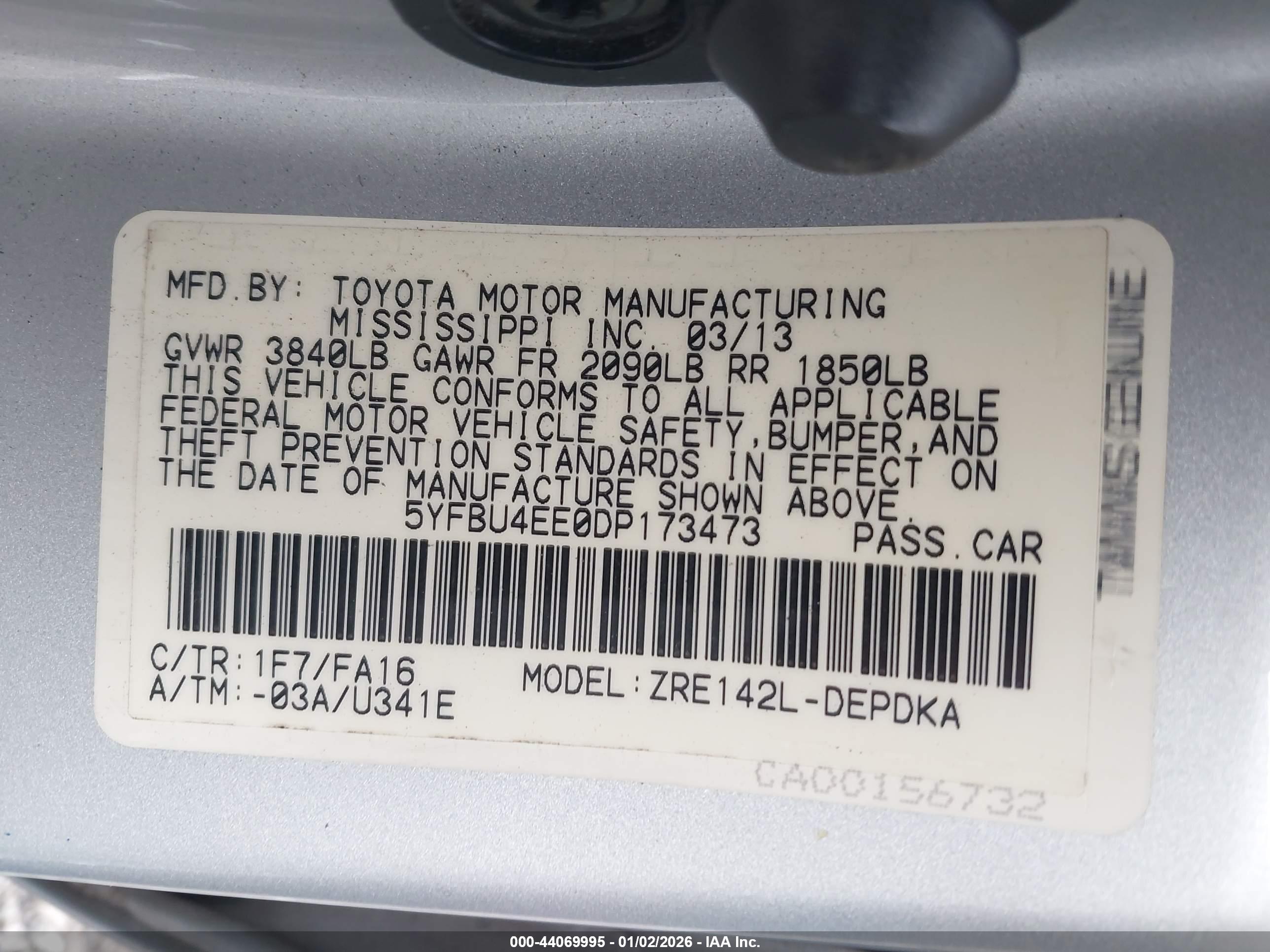 TOYOTA COROLLA image 9