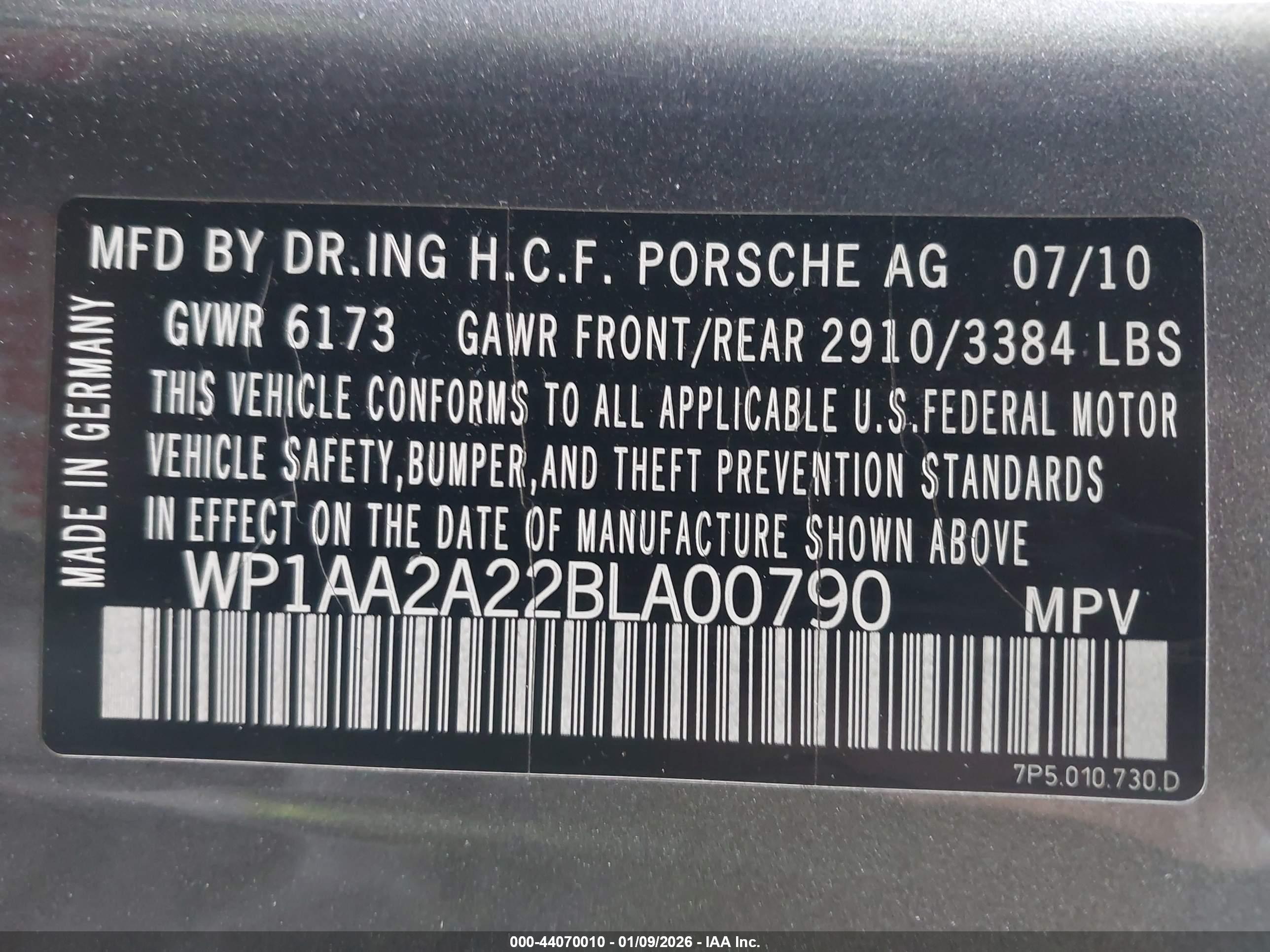 PORSCHE CAYENNE image 9