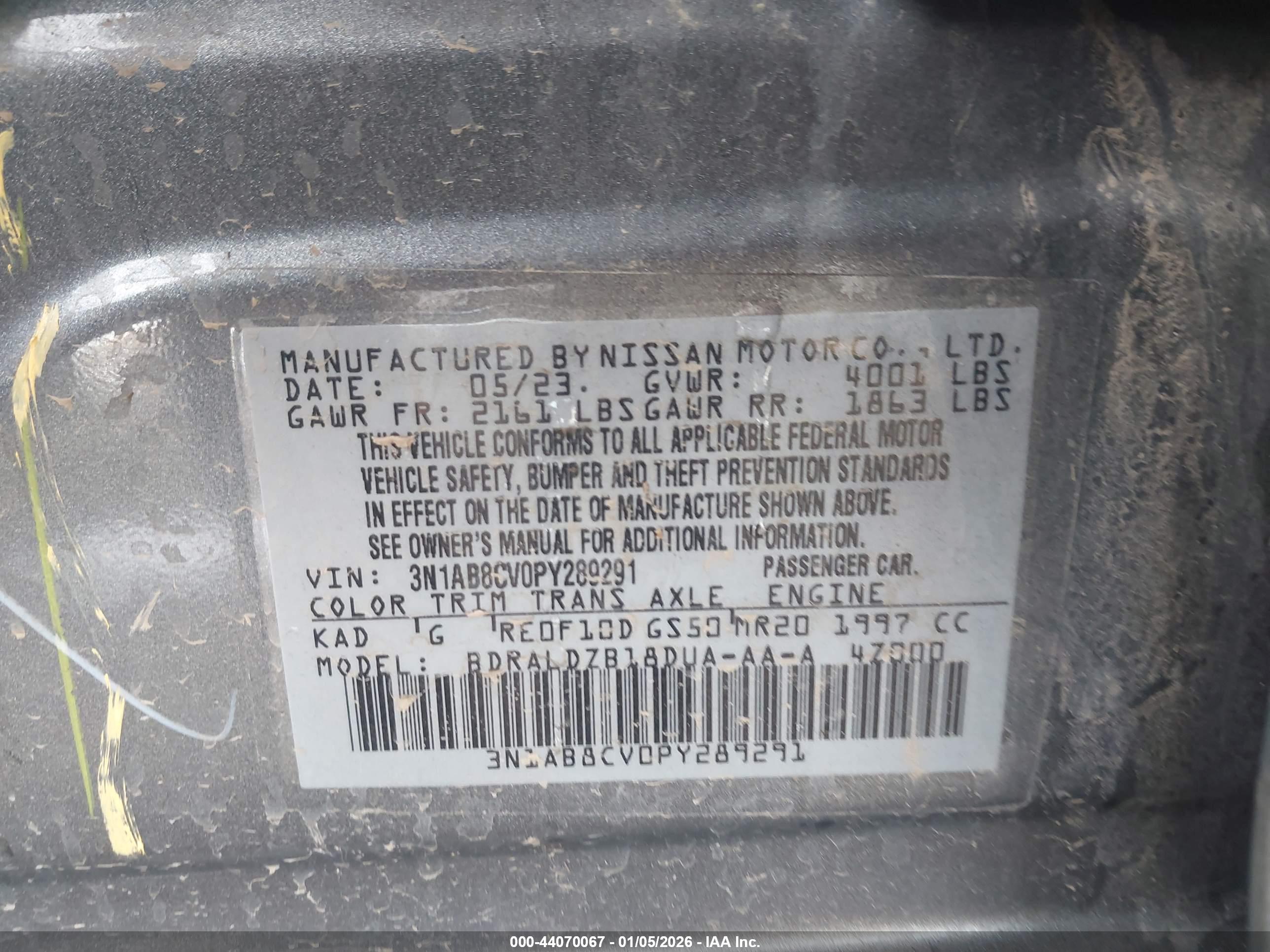 NISSAN SENTRA image 9