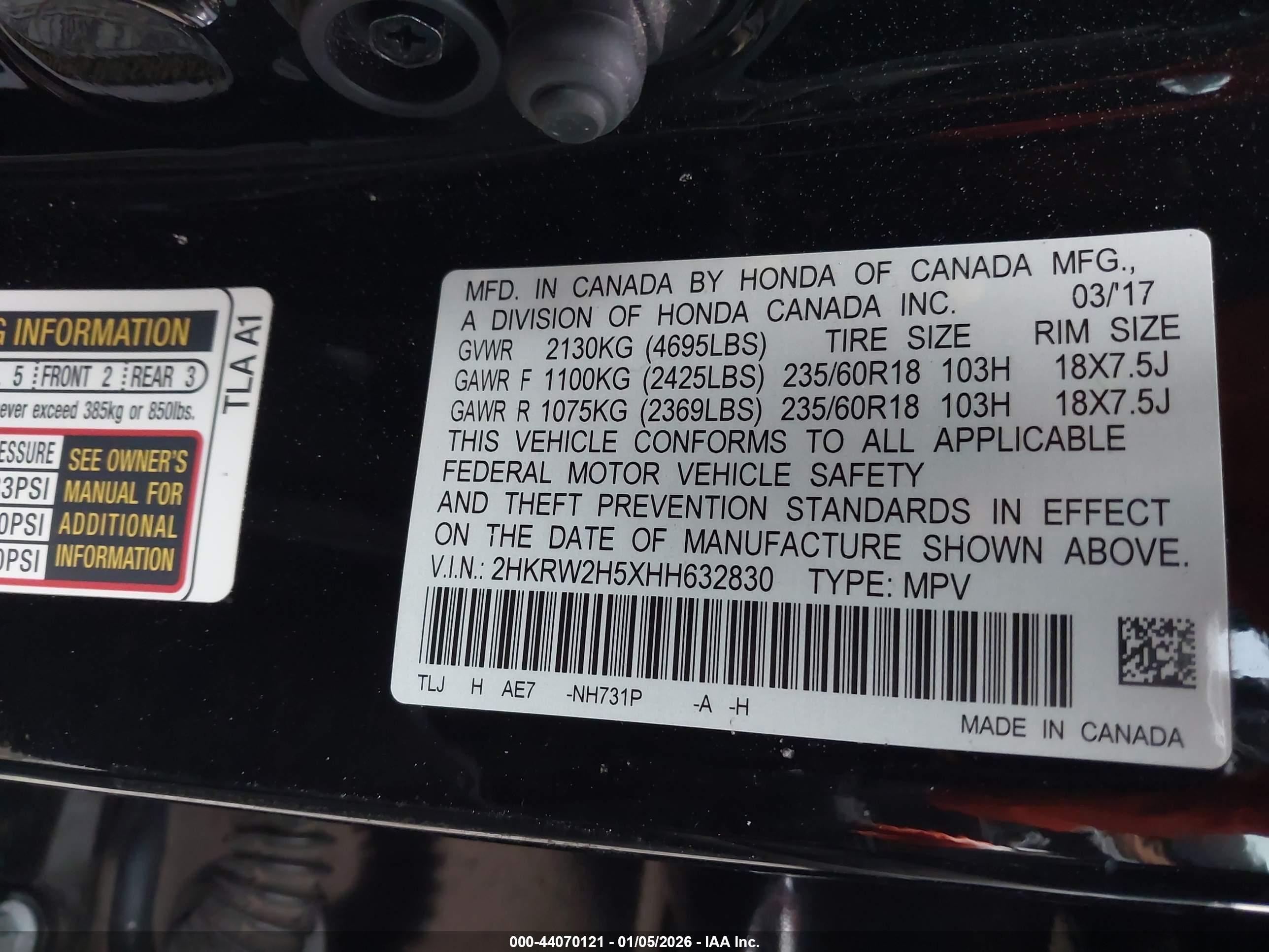 HONDA CR-V image 9