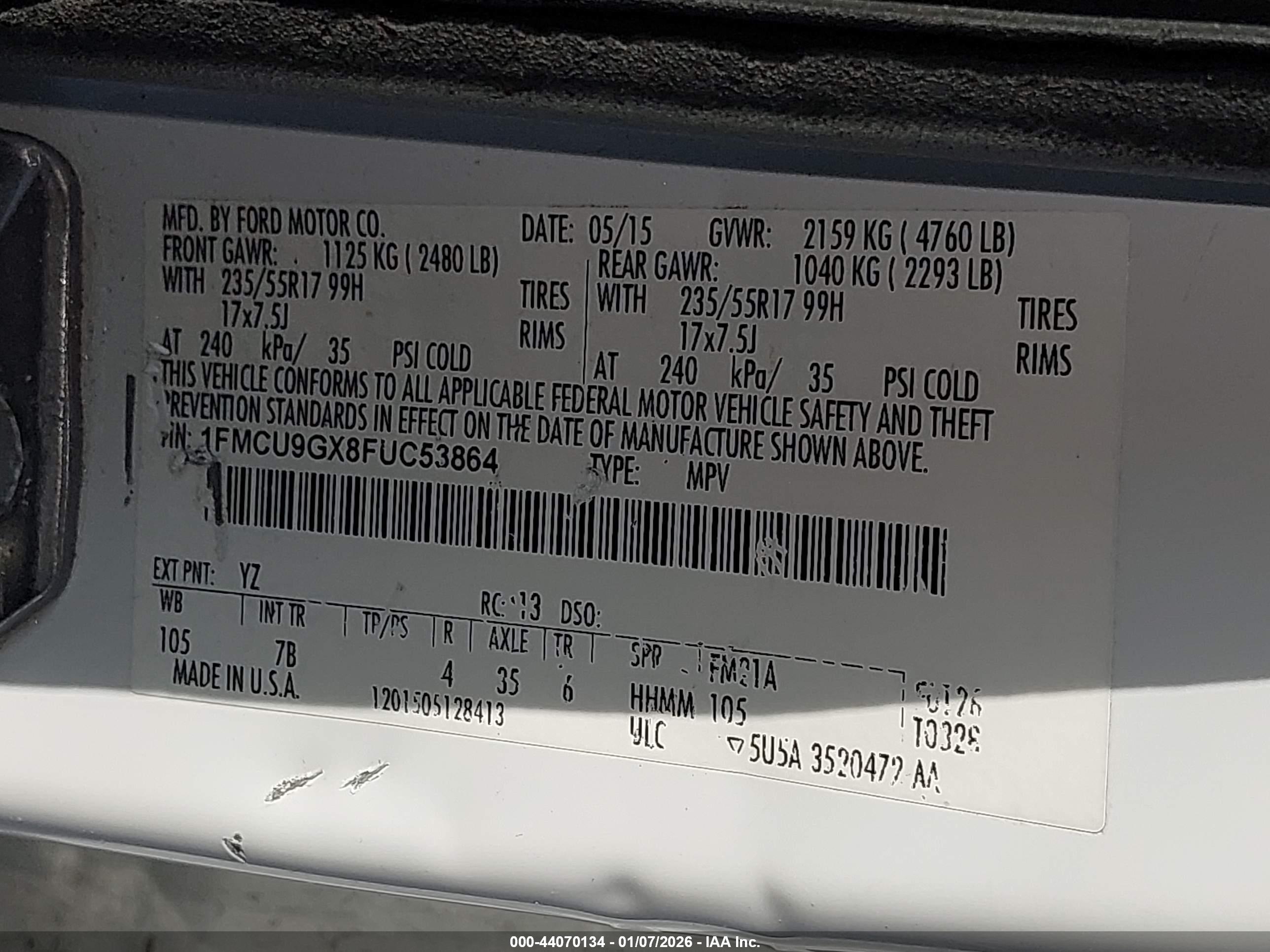 FORD ESCAPE image 9