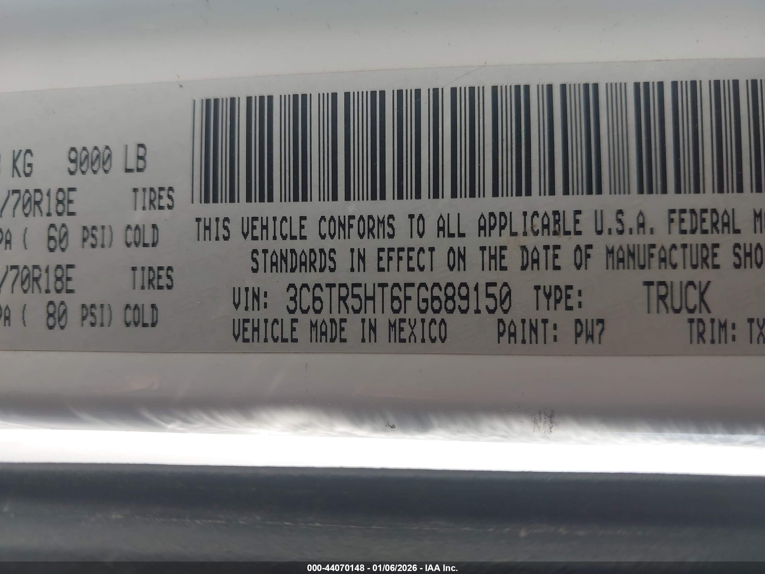 RAM 2500 image 9