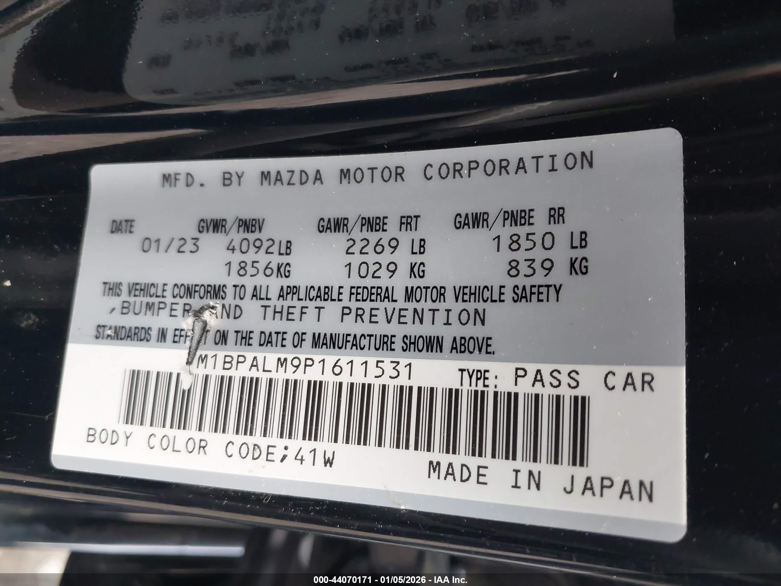 MAZDA MAZDA3 image 9