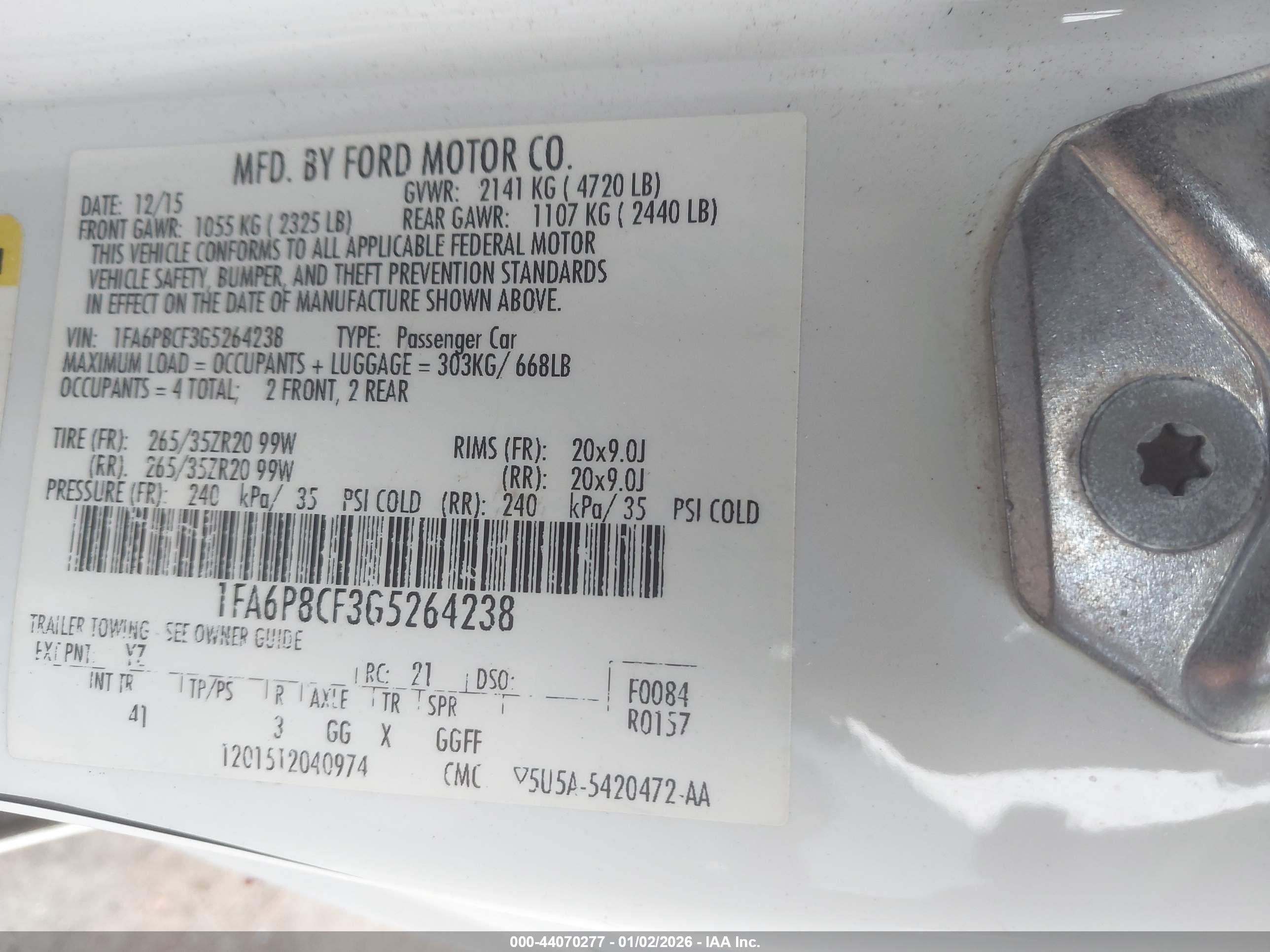 FORD MUSTANG image 9