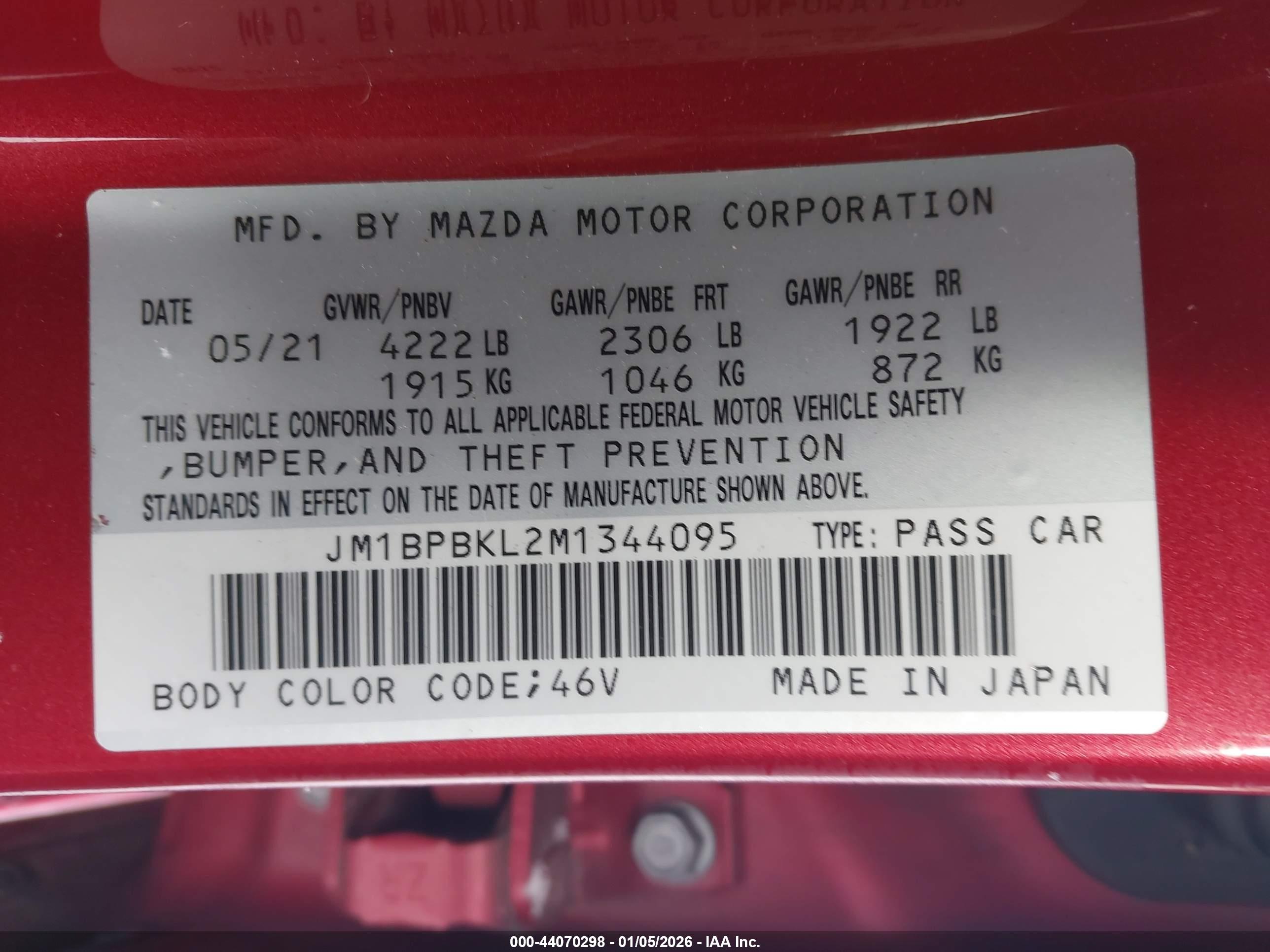 MAZDA MAZDA3 image 9