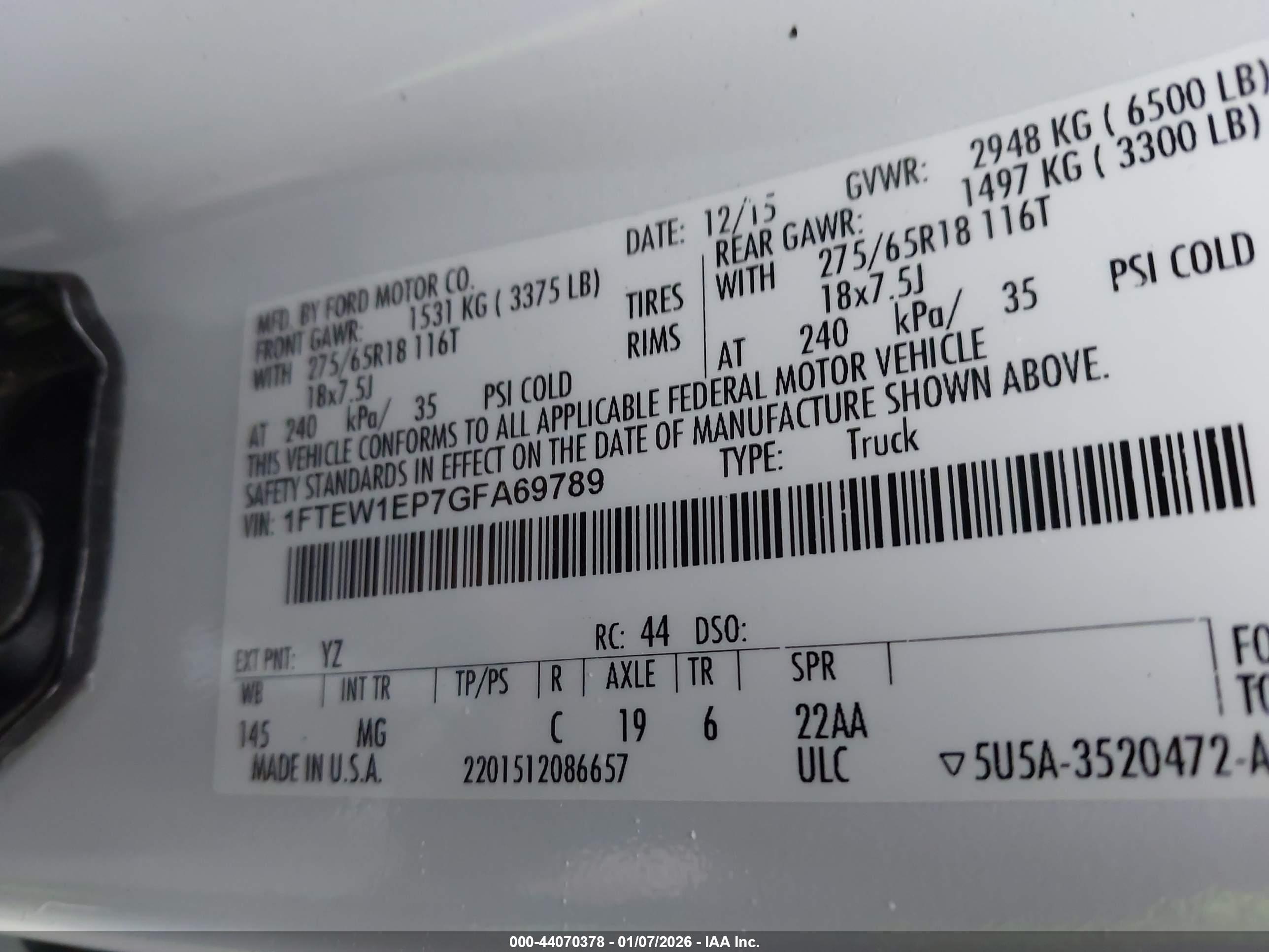 FORD F-150 image 9