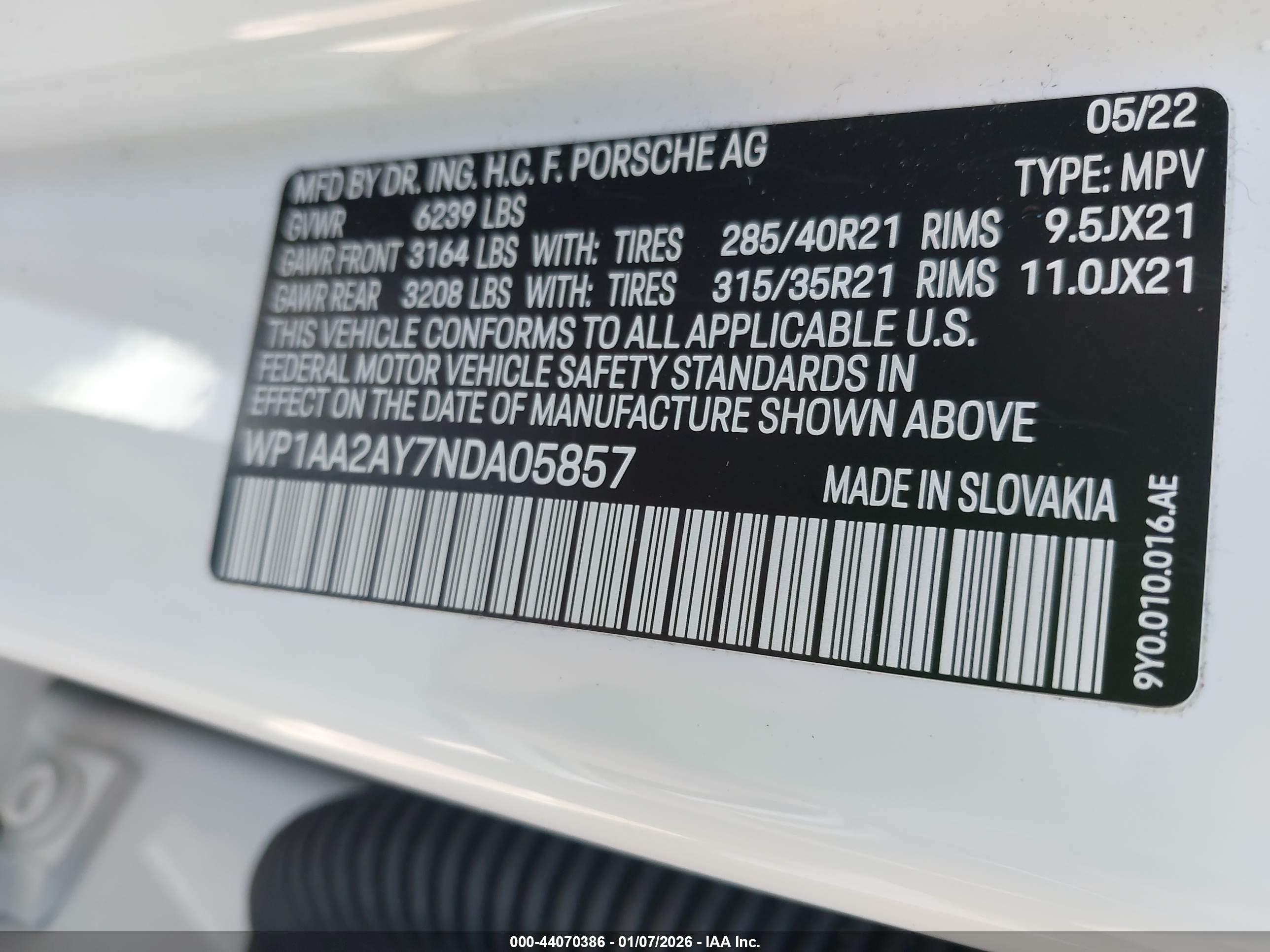 PORSCHE CAYENNE image 9