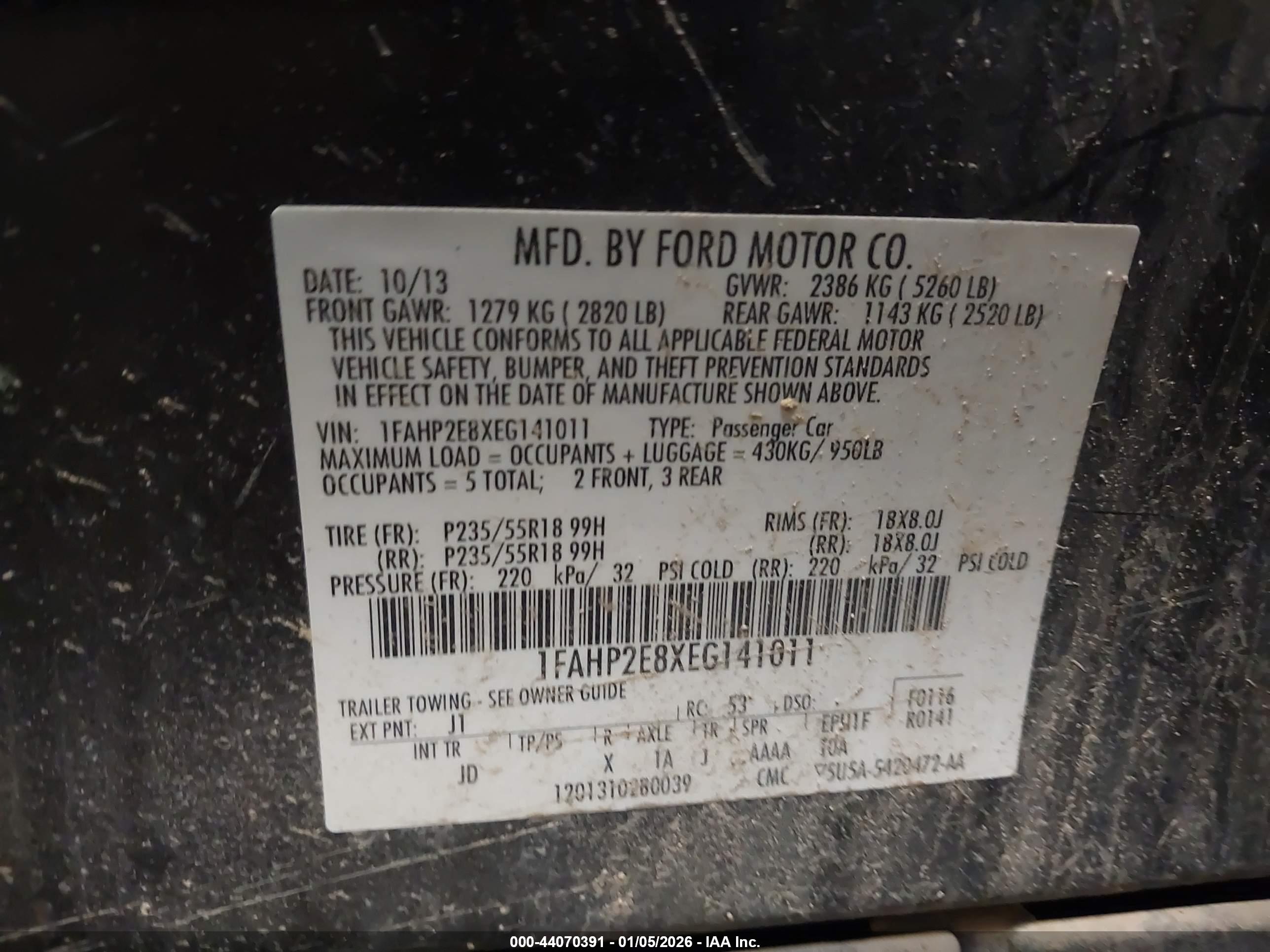 FORD TAURUS image 9