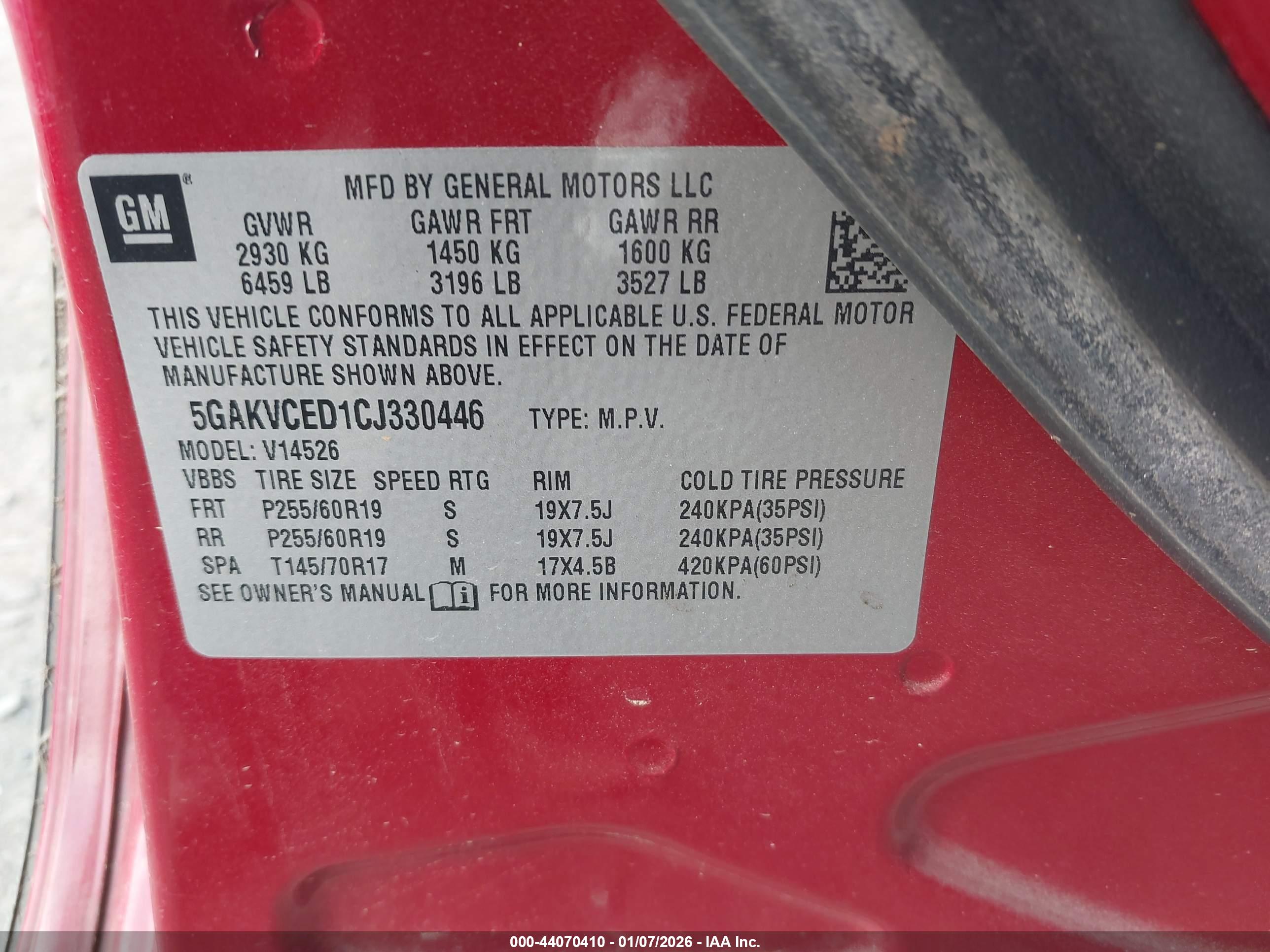 BUICK ENCLAVE image 9