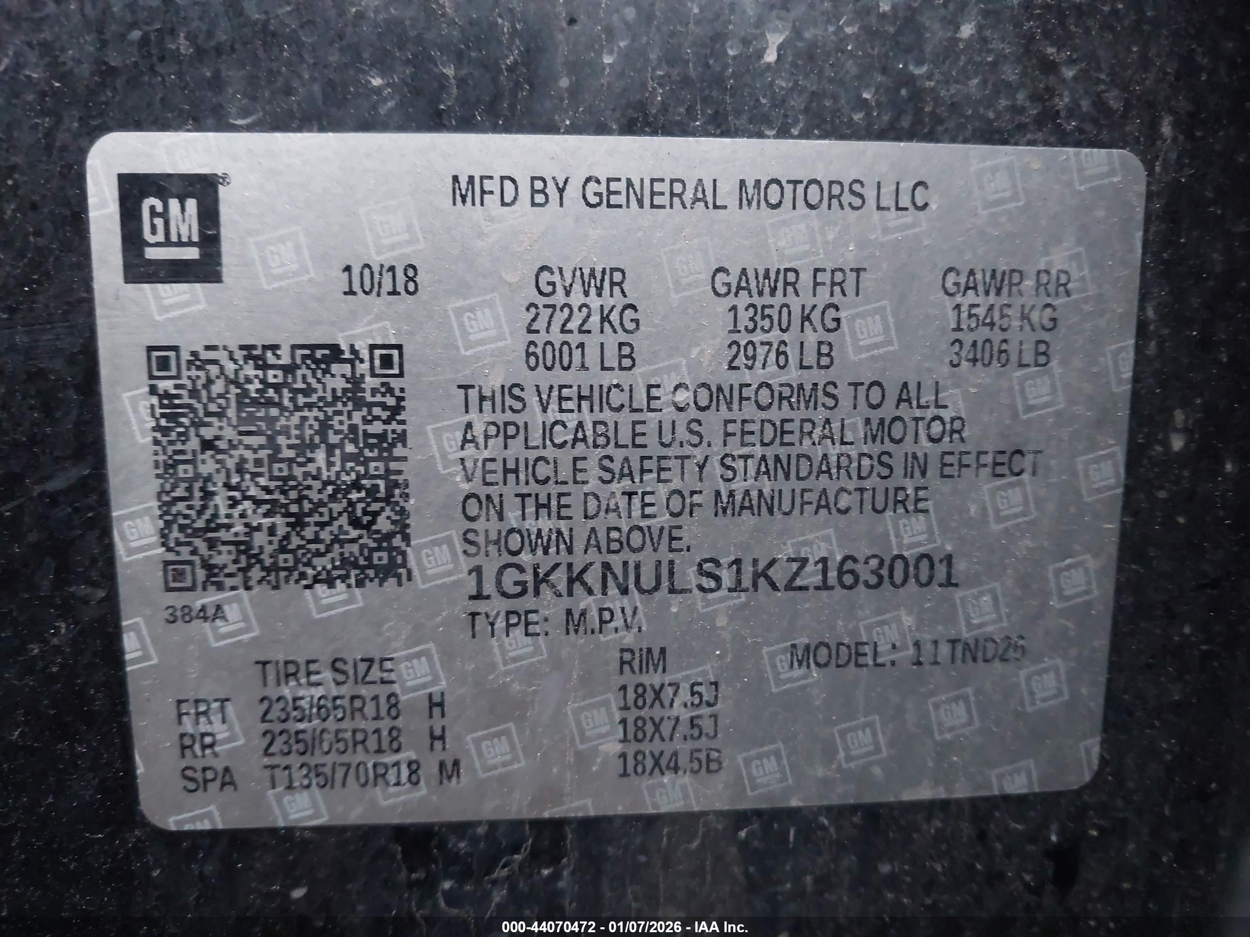 GMC ACADIA image 9