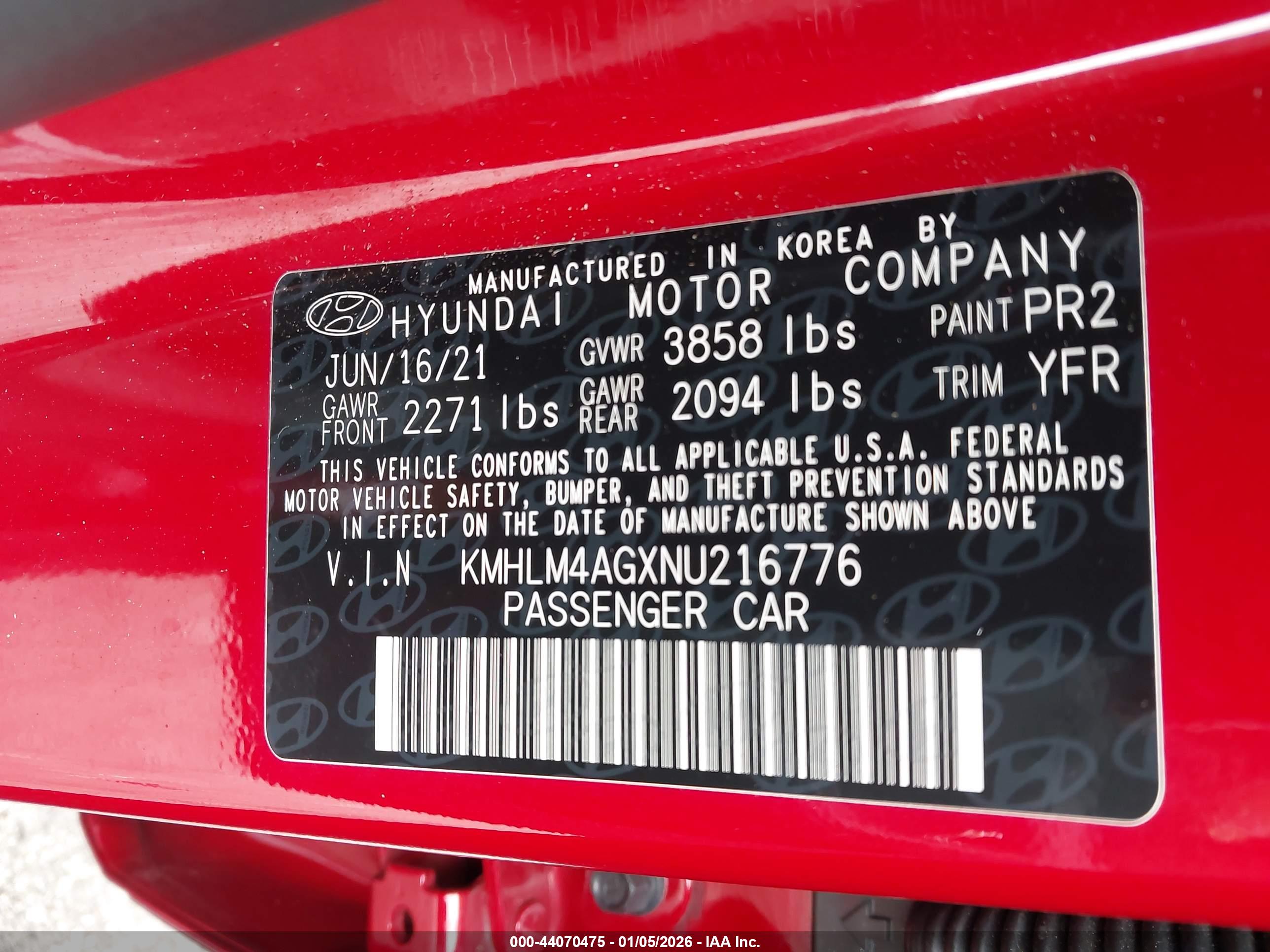 HYUNDAI ELANTRA image 9