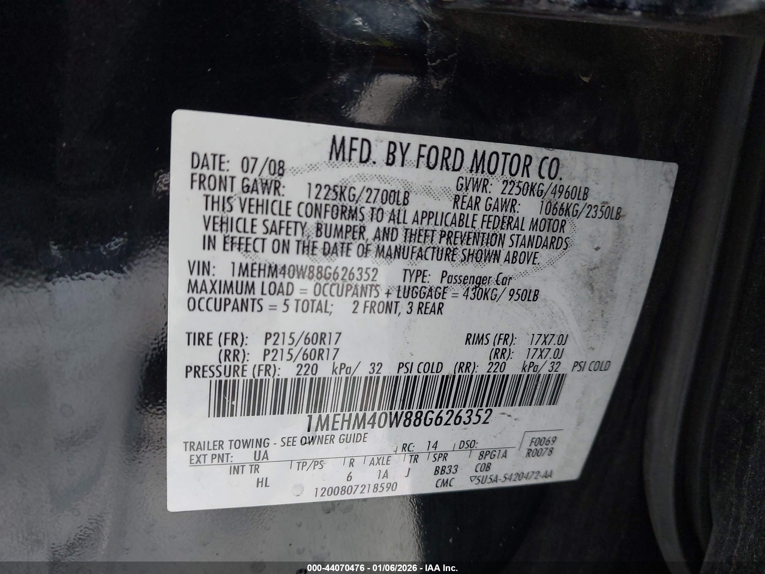 MERCURY SABLE image 9
