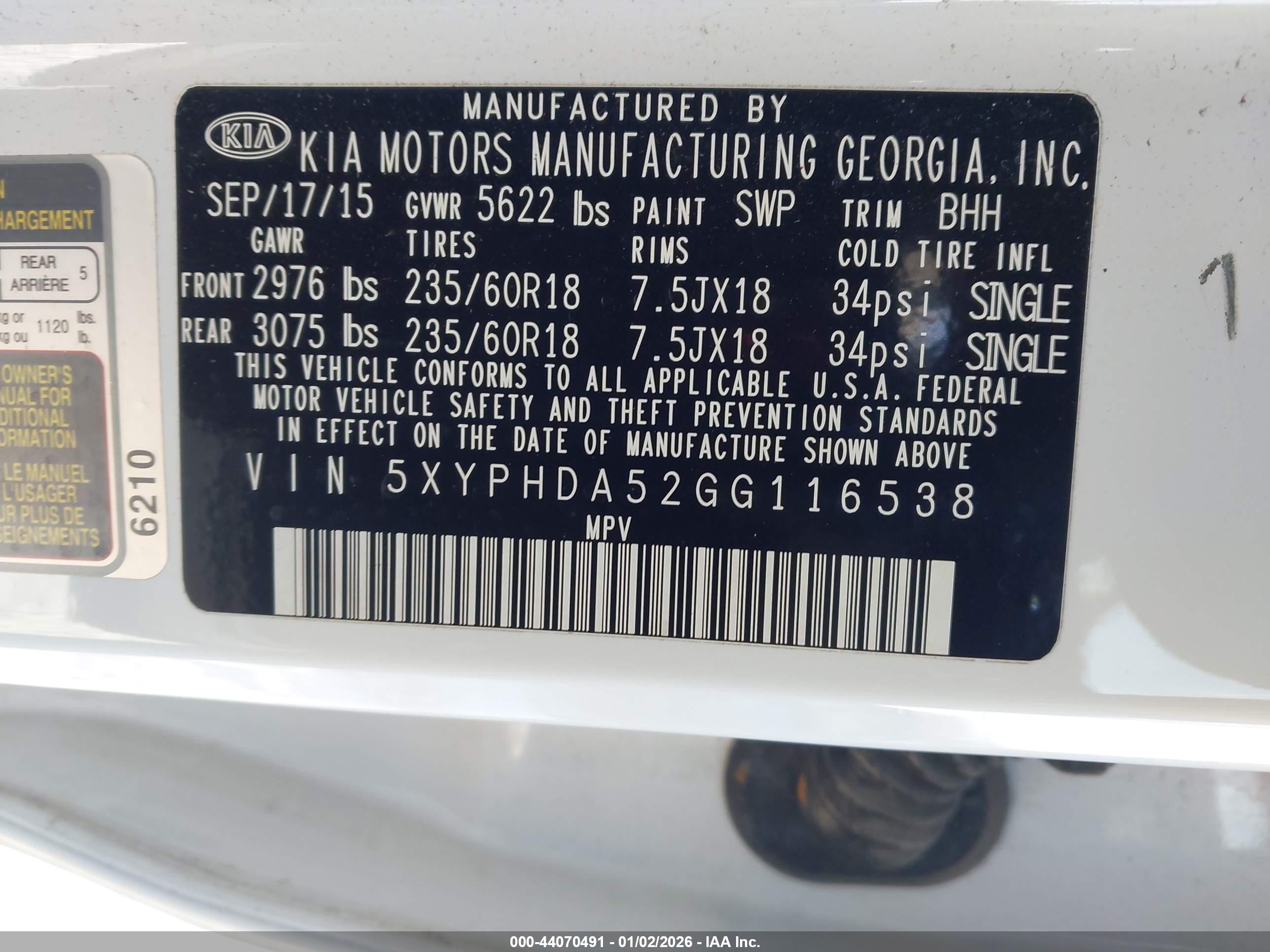 KIA SORENTO image 9