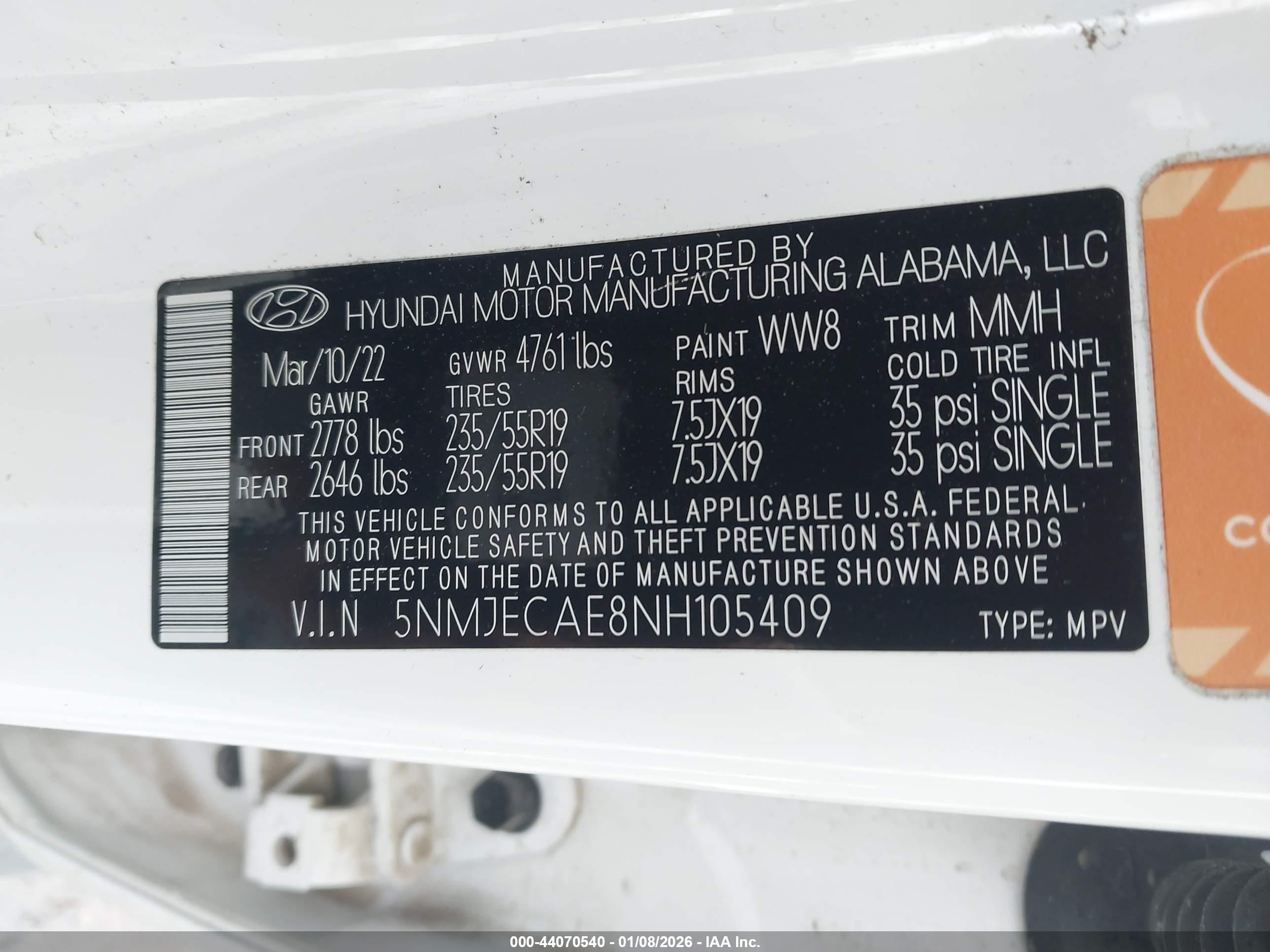 HYUNDAI TUCSON image 9