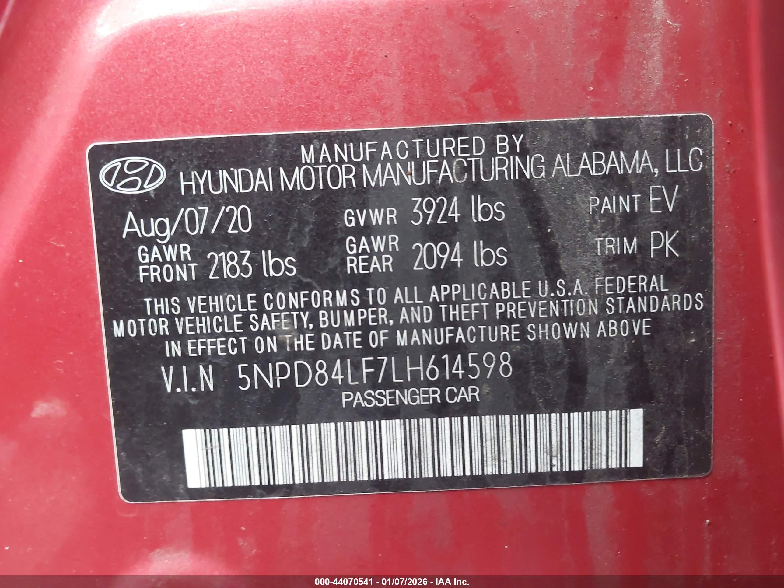 HYUNDAI ELANTRA image 9