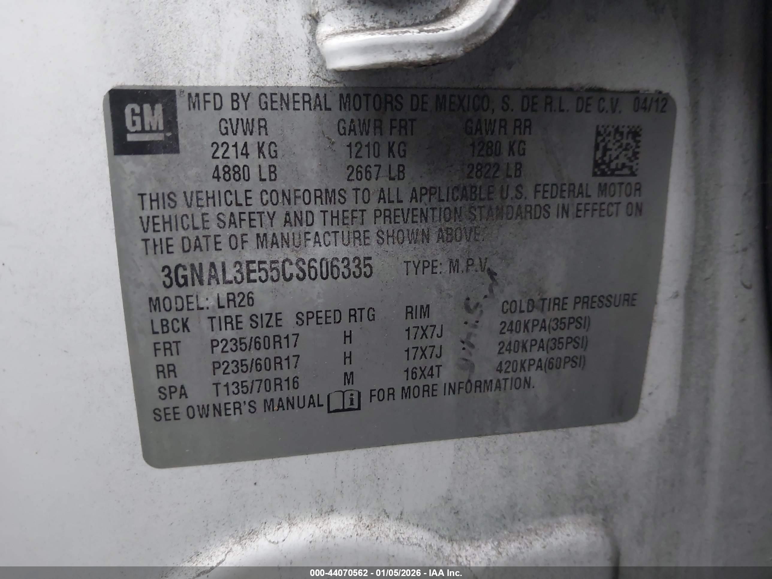 CHEVROLET CAPTIVA image 9