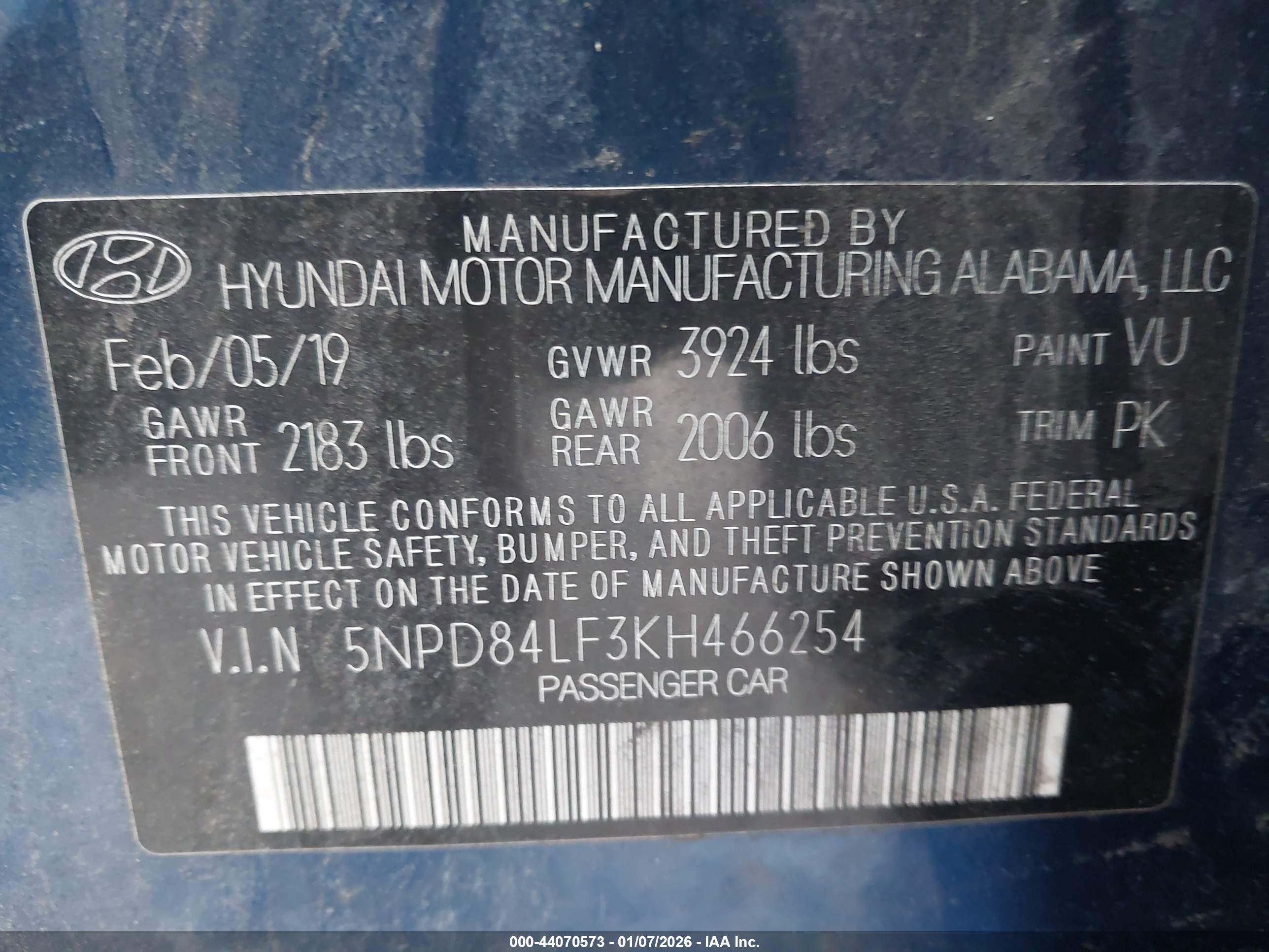 HYUNDAI ELANTRA image 9