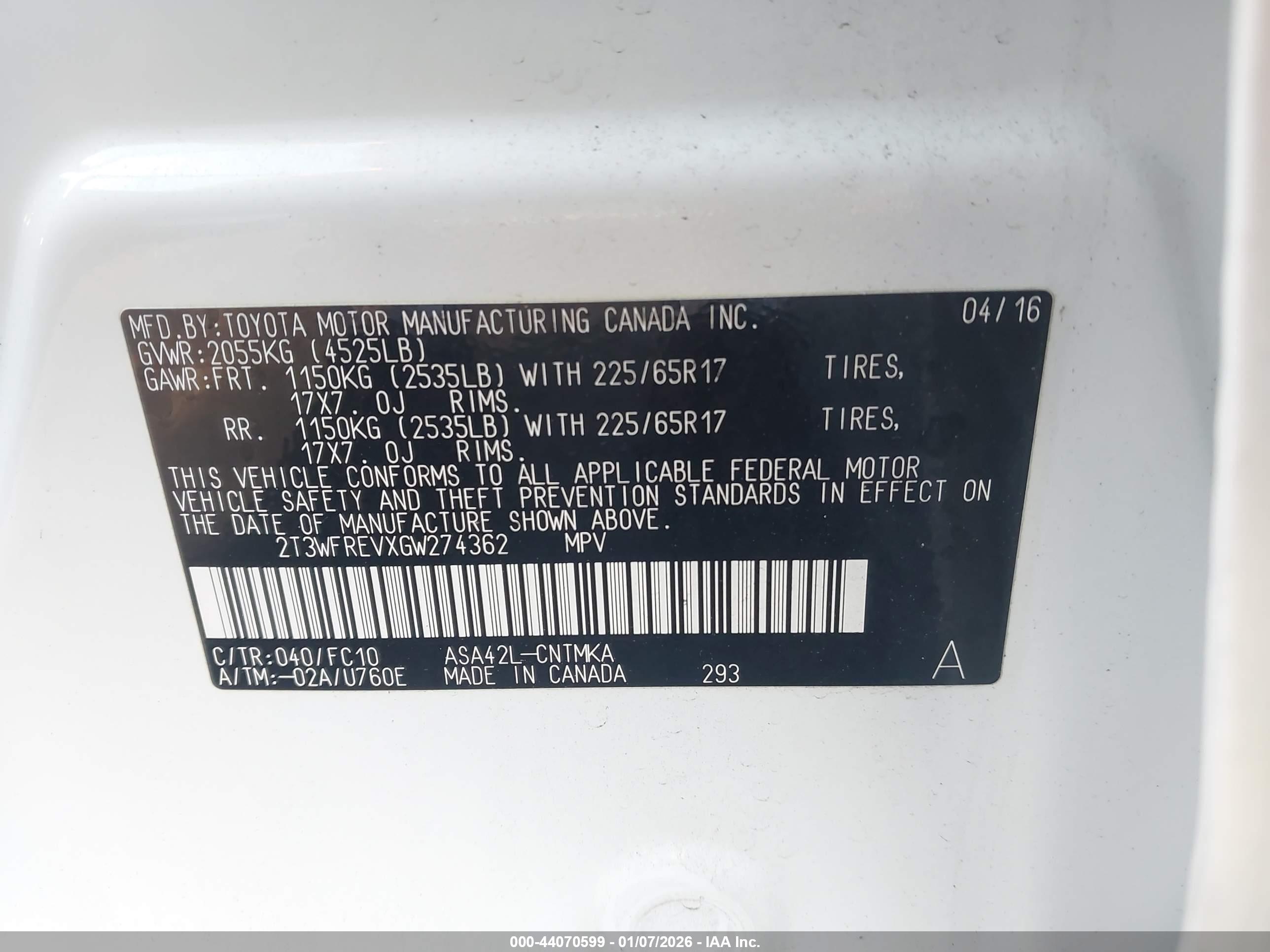 TOYOTA RAV4 image 9