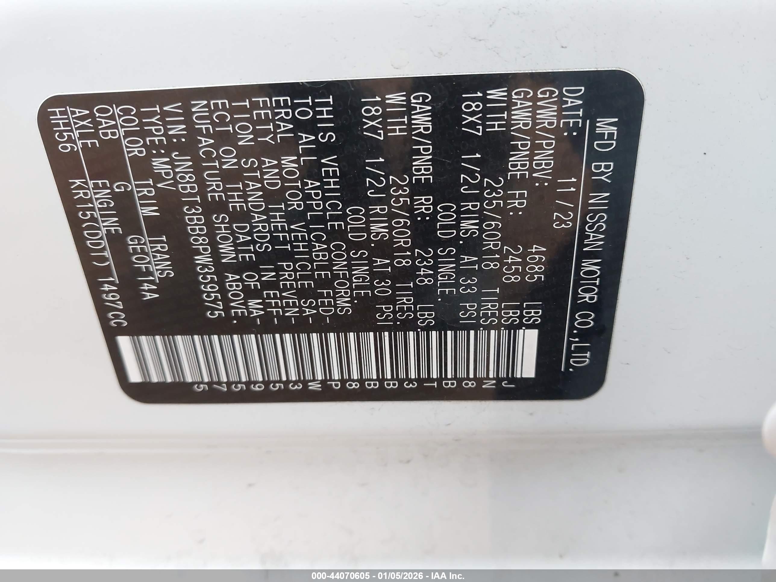 NISSAN ROGUE image 9