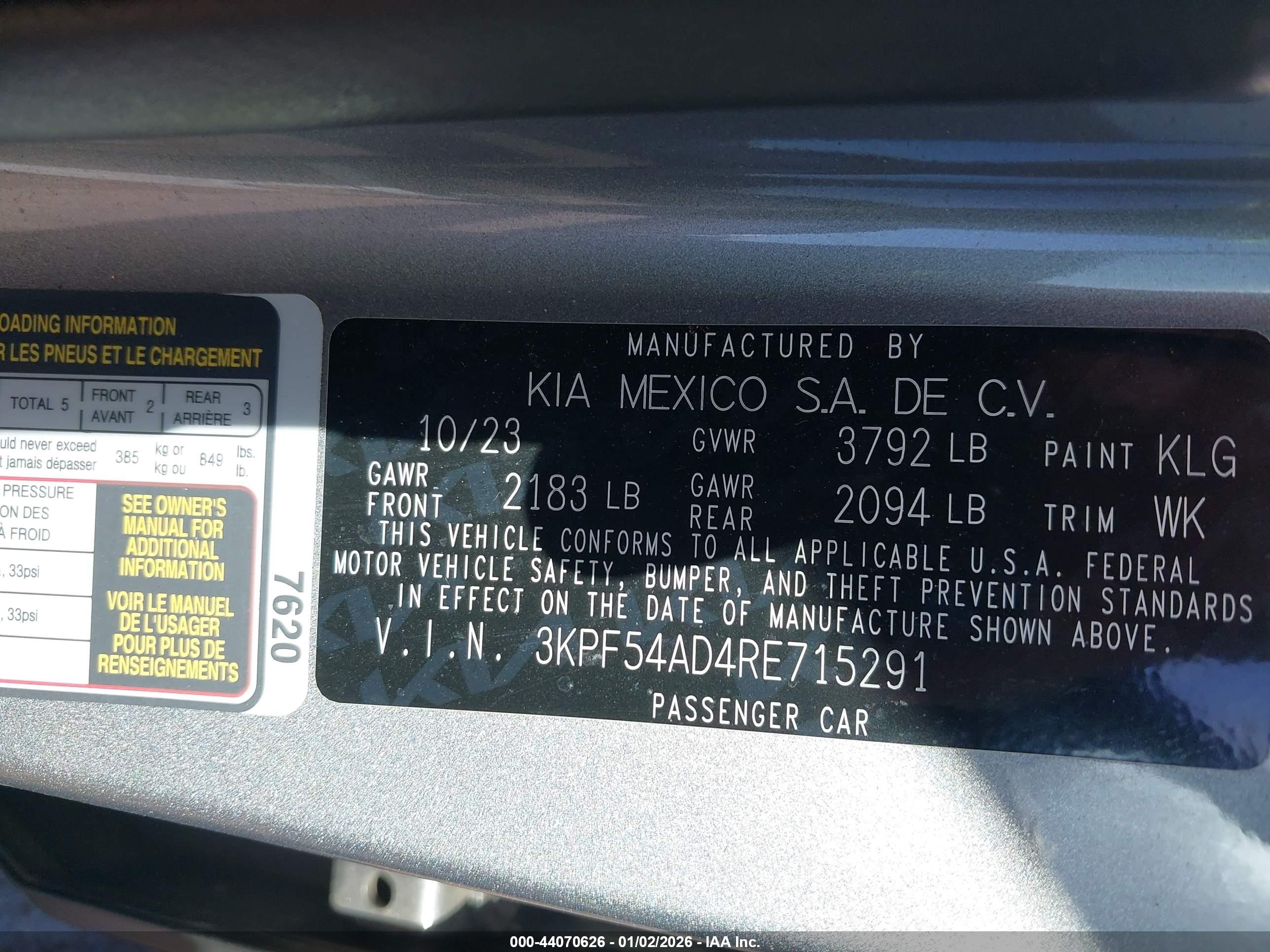 KIA FORTE image 9