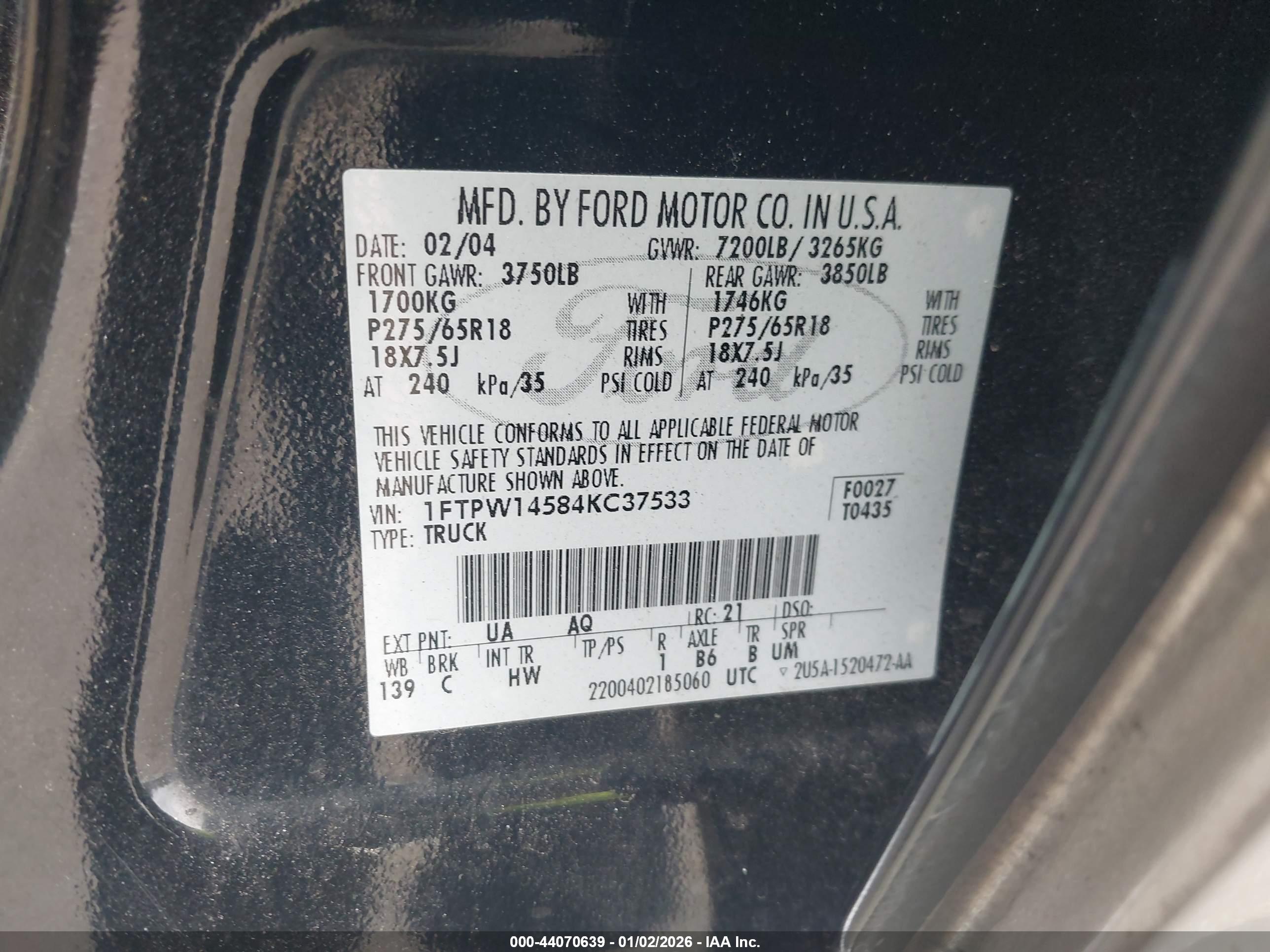 FORD F-150 image 9