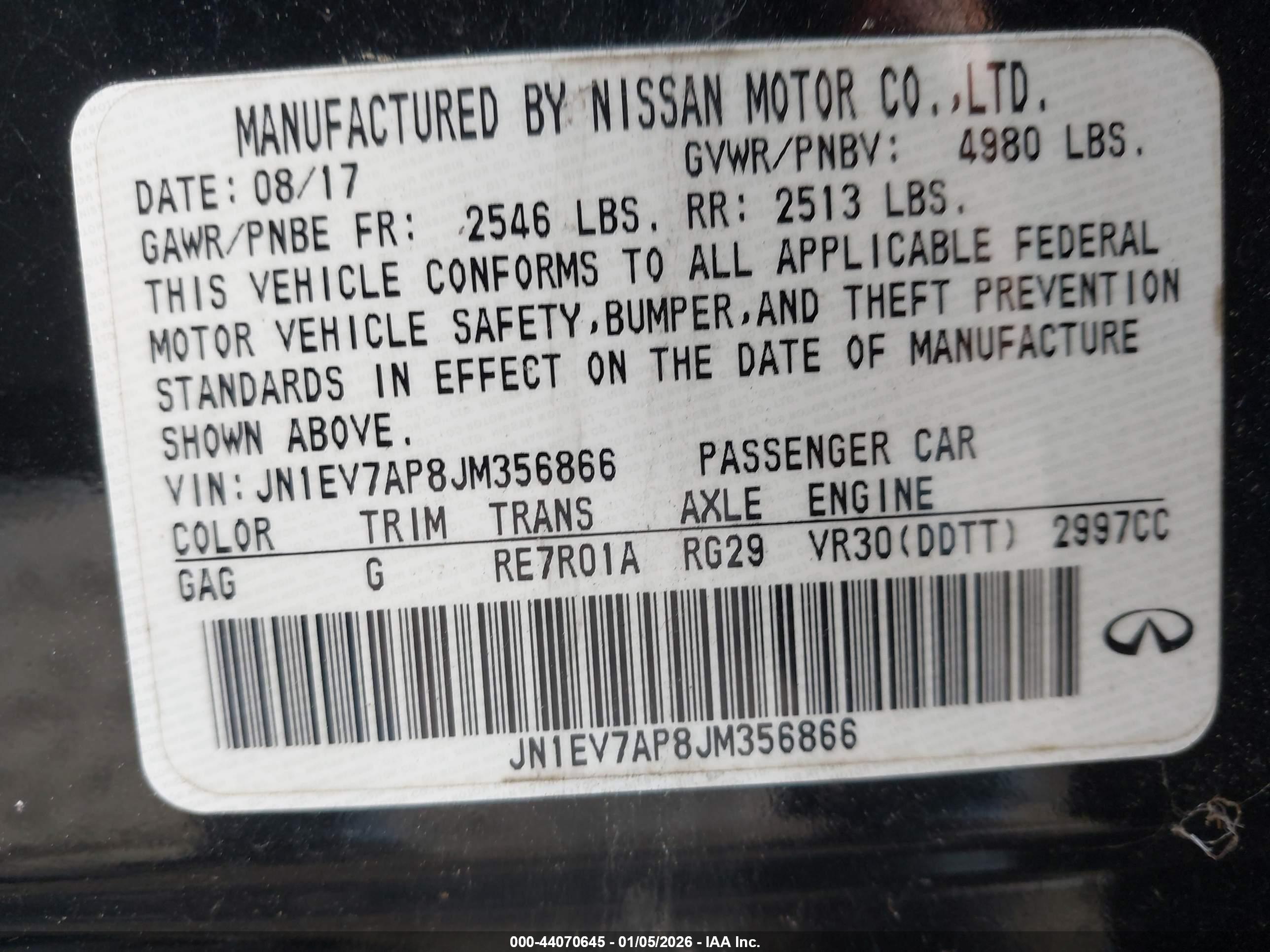 INFINITI Q50 image 9
