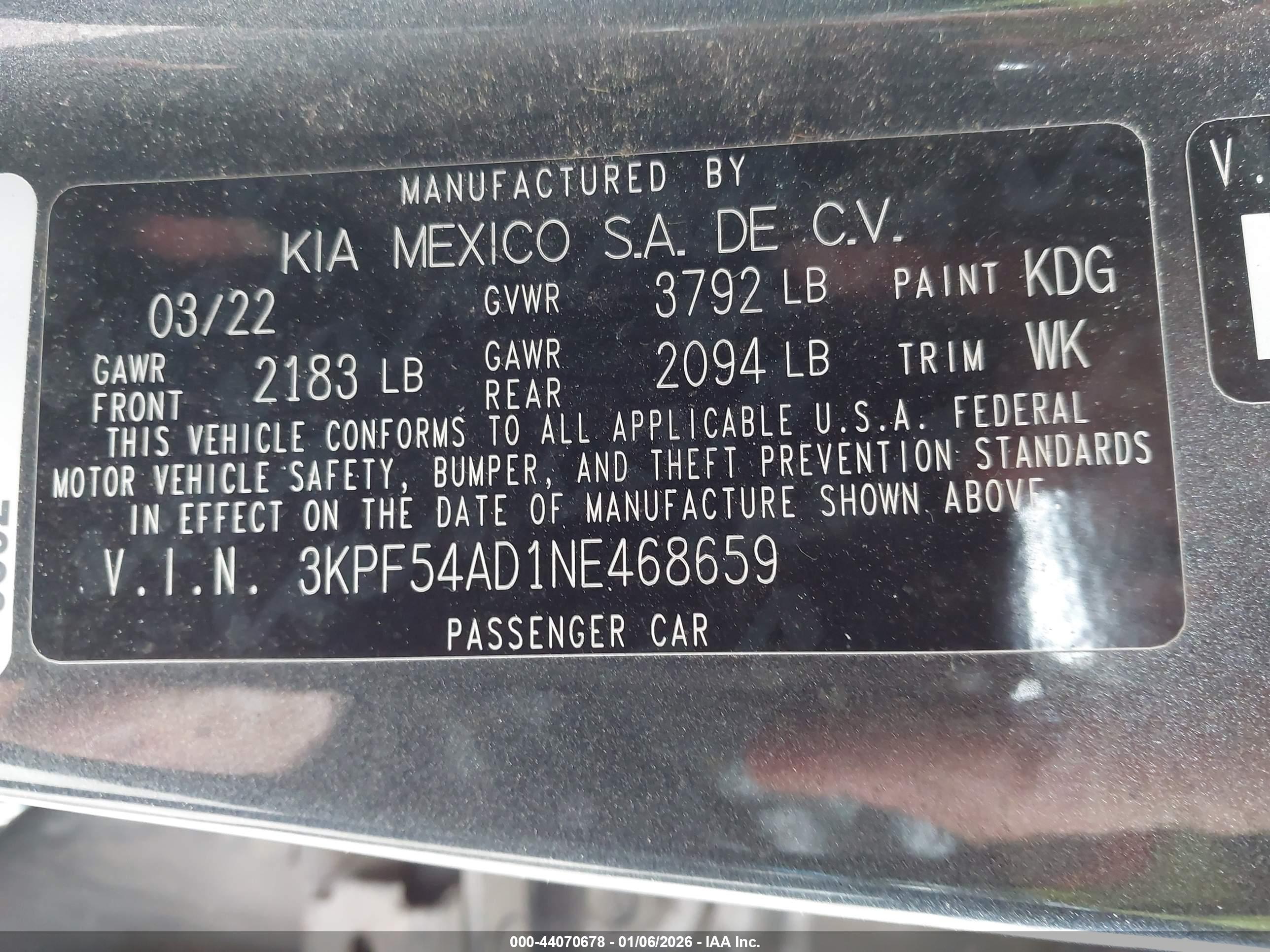 KIA FORTE image 9