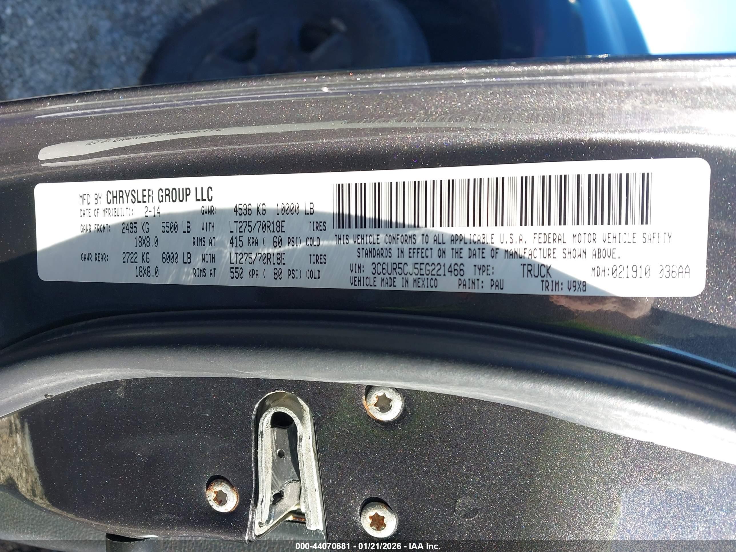 RAM 2500 image 9