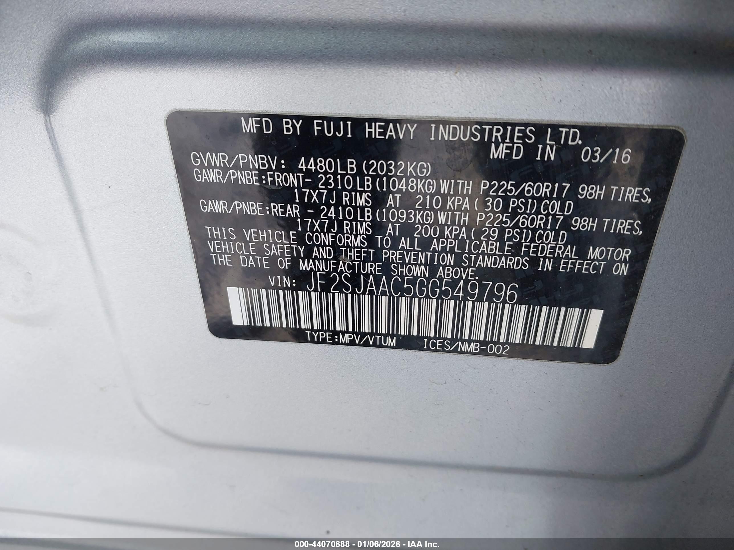 SUBARU FORESTER image 9