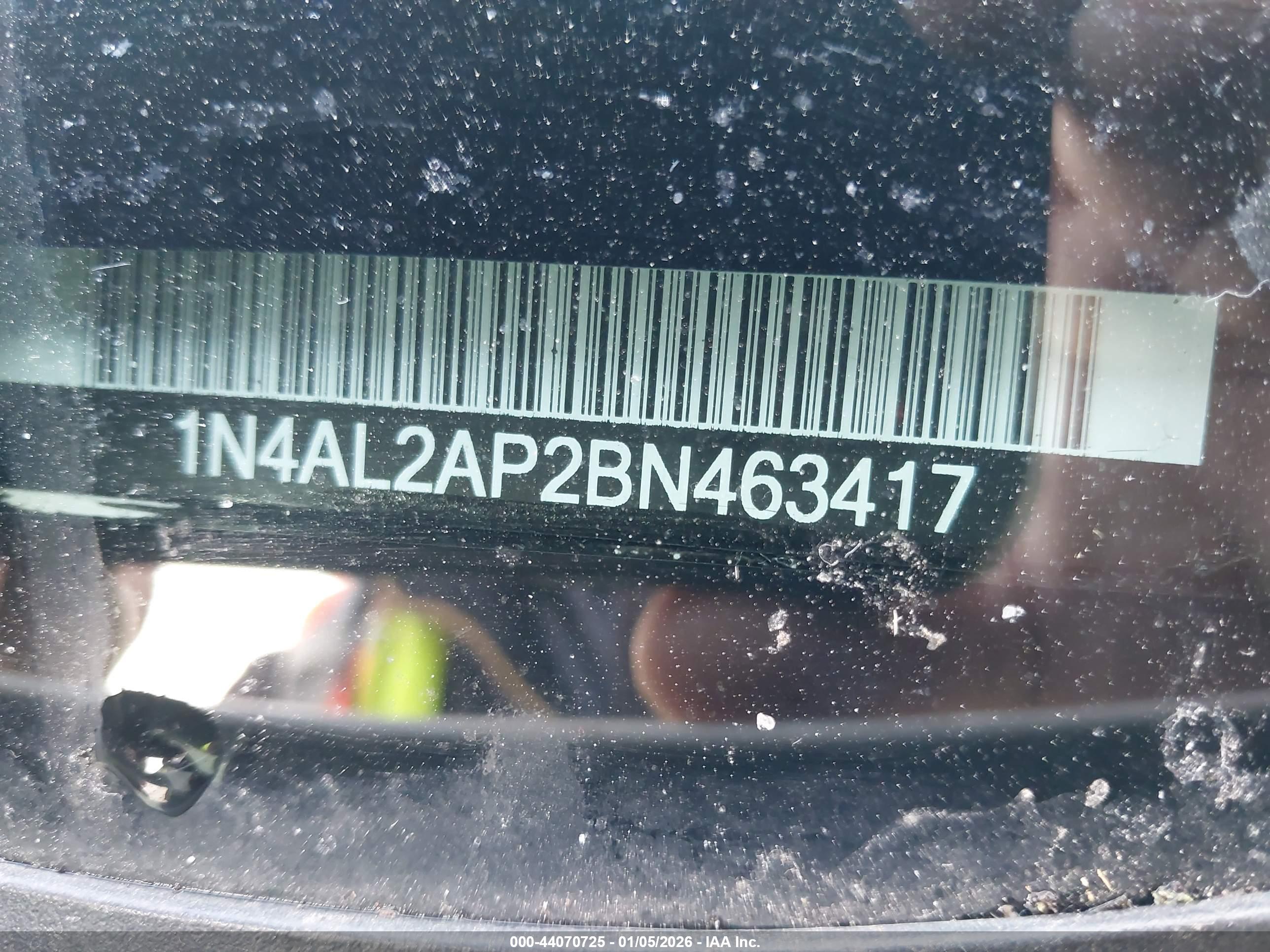 NISSAN ALTIMA image 9
