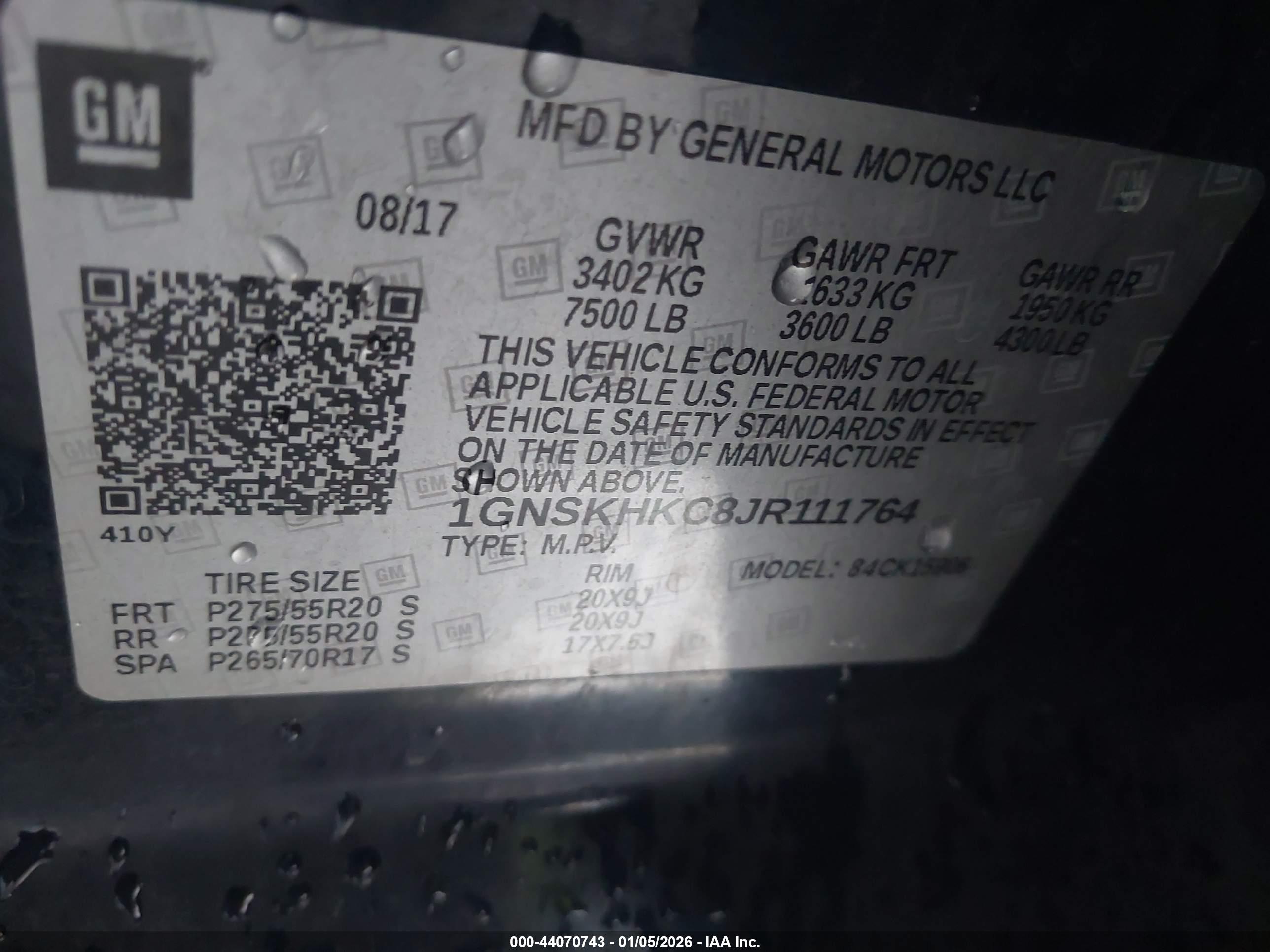 CHEVROLET SUBURBAN image 9