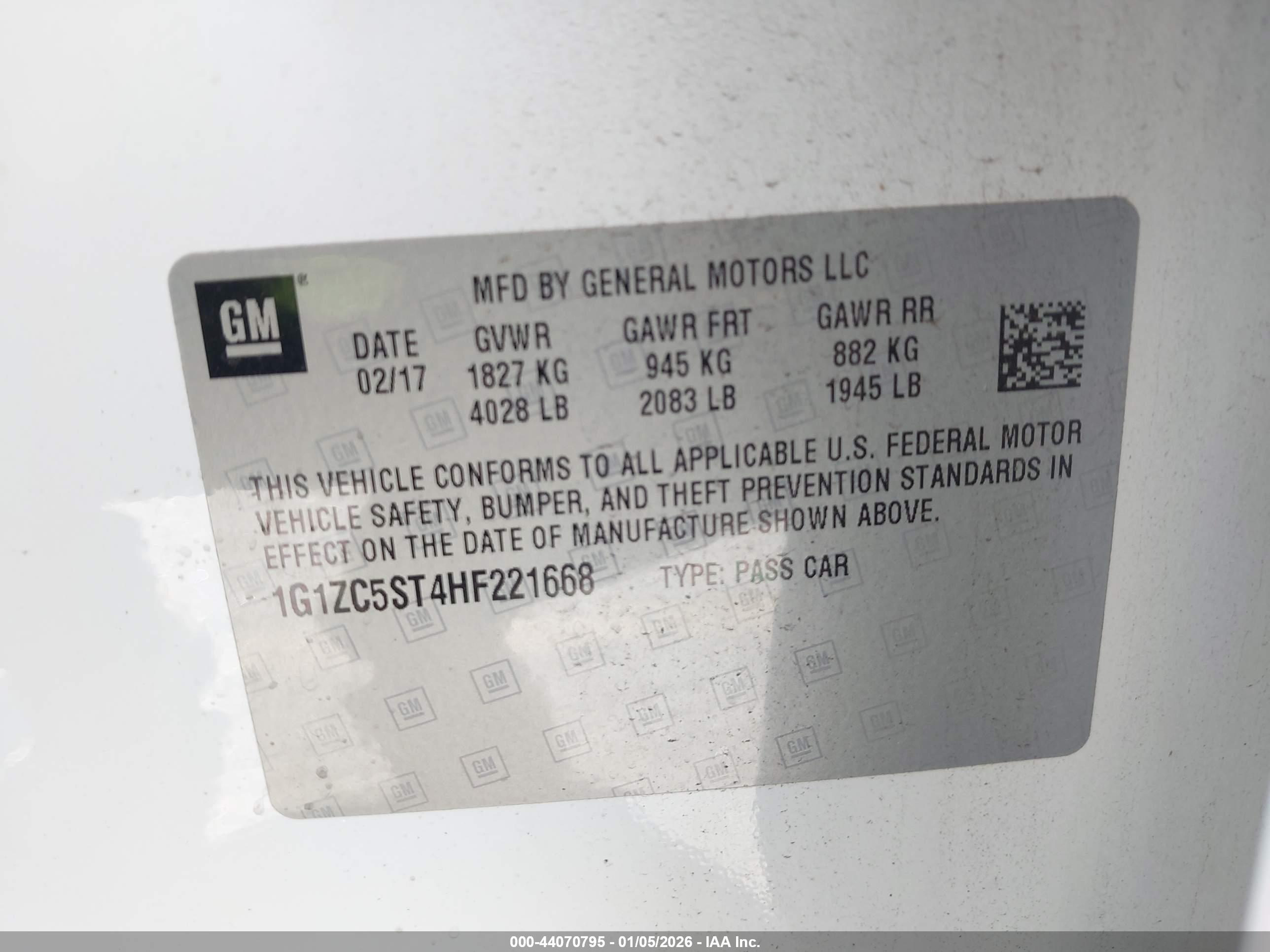 CHEVROLET MALIBU image 9