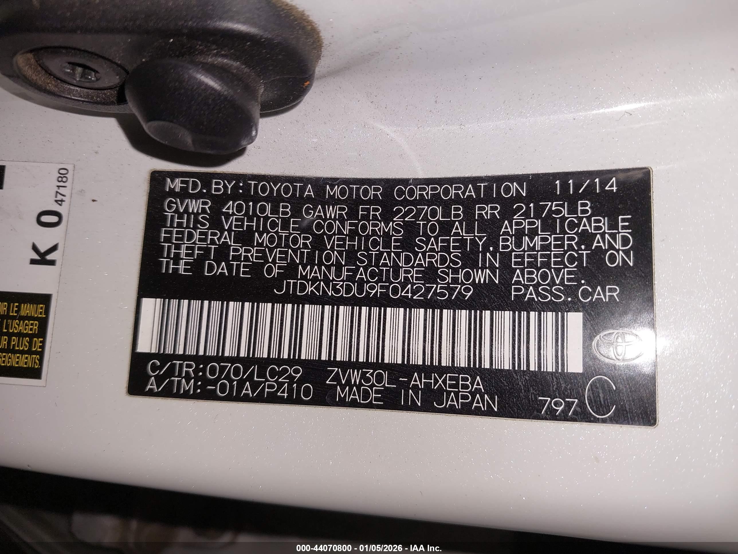 TOYOTA PRIUS image 9