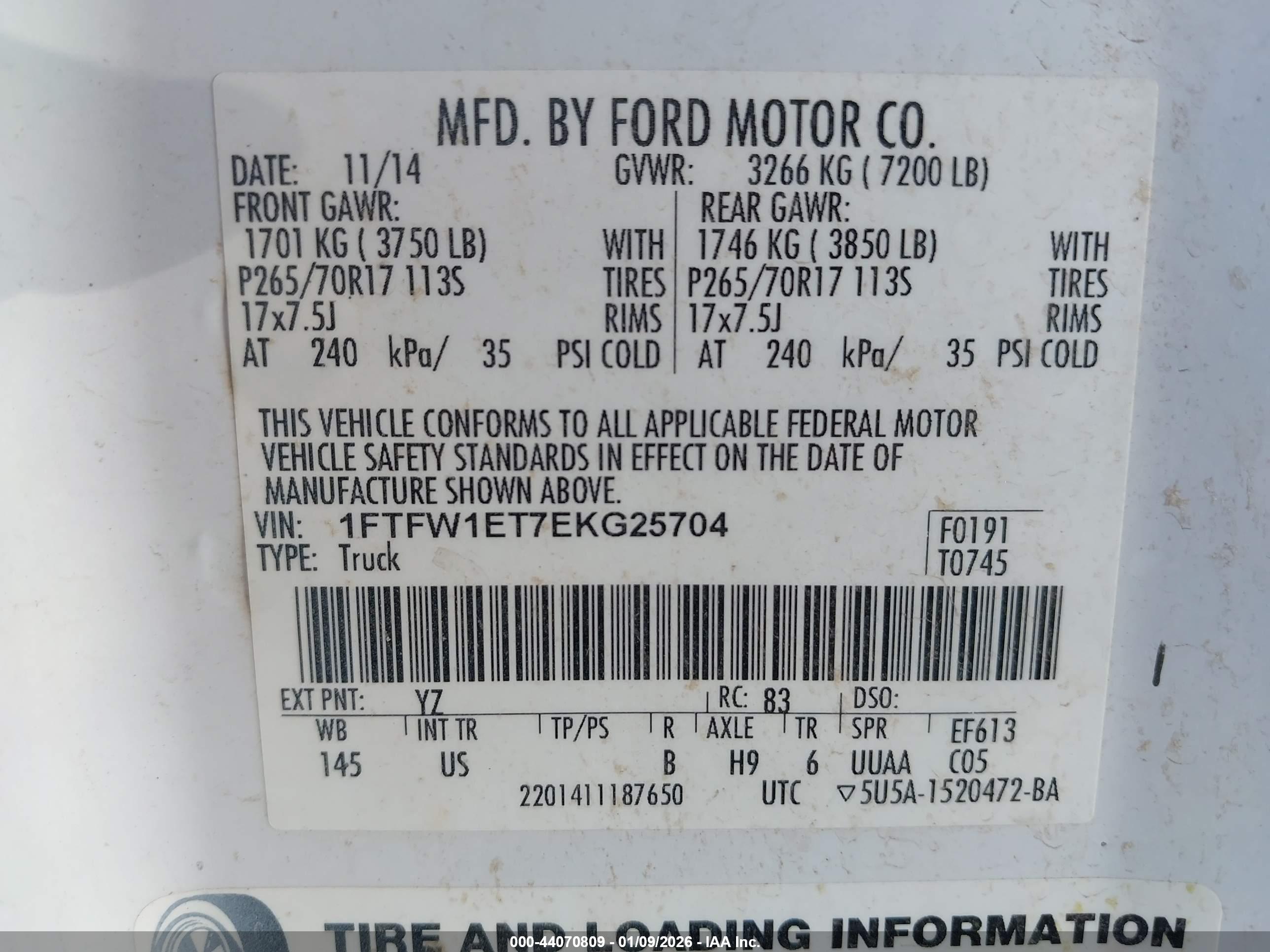 FORD F-150 image 9