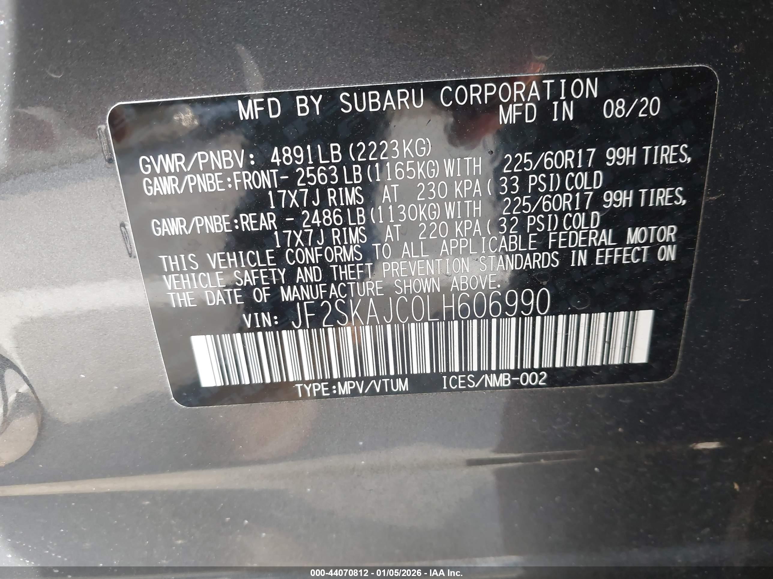 SUBARU FORESTER image 9