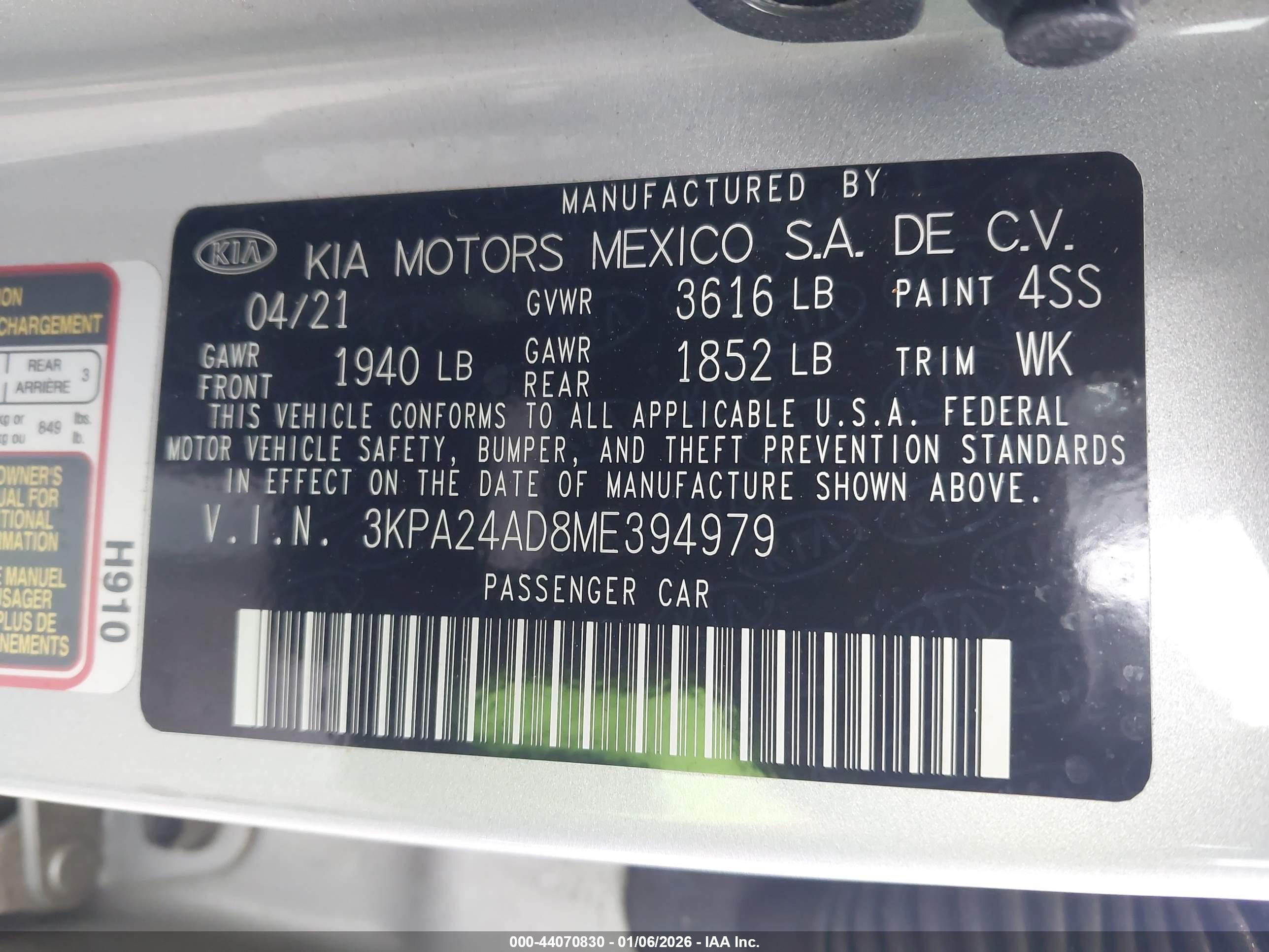 KIA RIO image 9