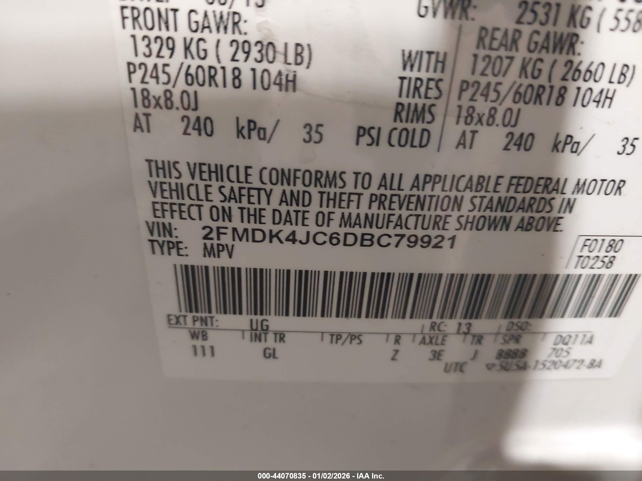 FORD EDGE image 9